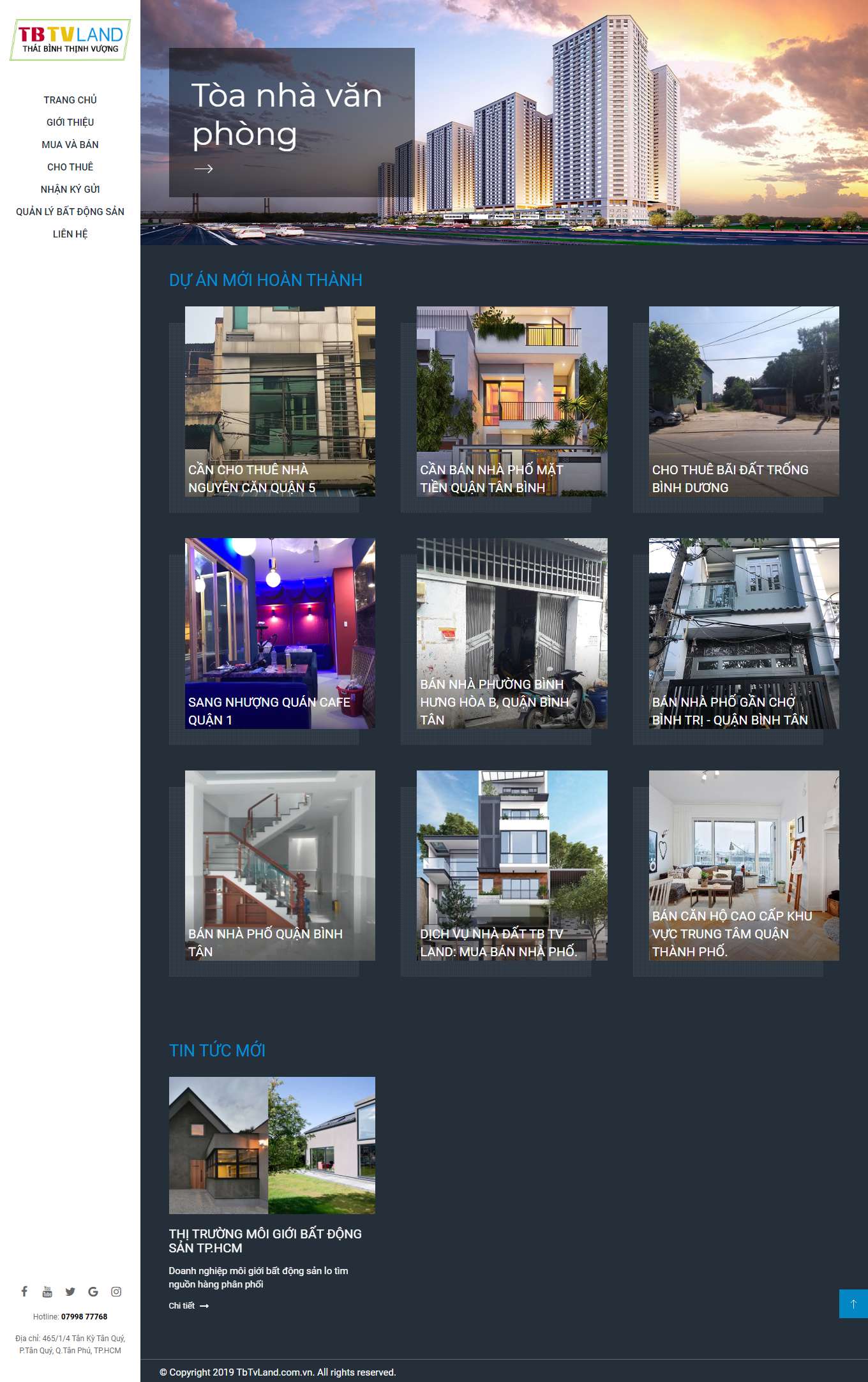 Thiết kế Website Web nhanh - thaibinhthinhvuongcomvn