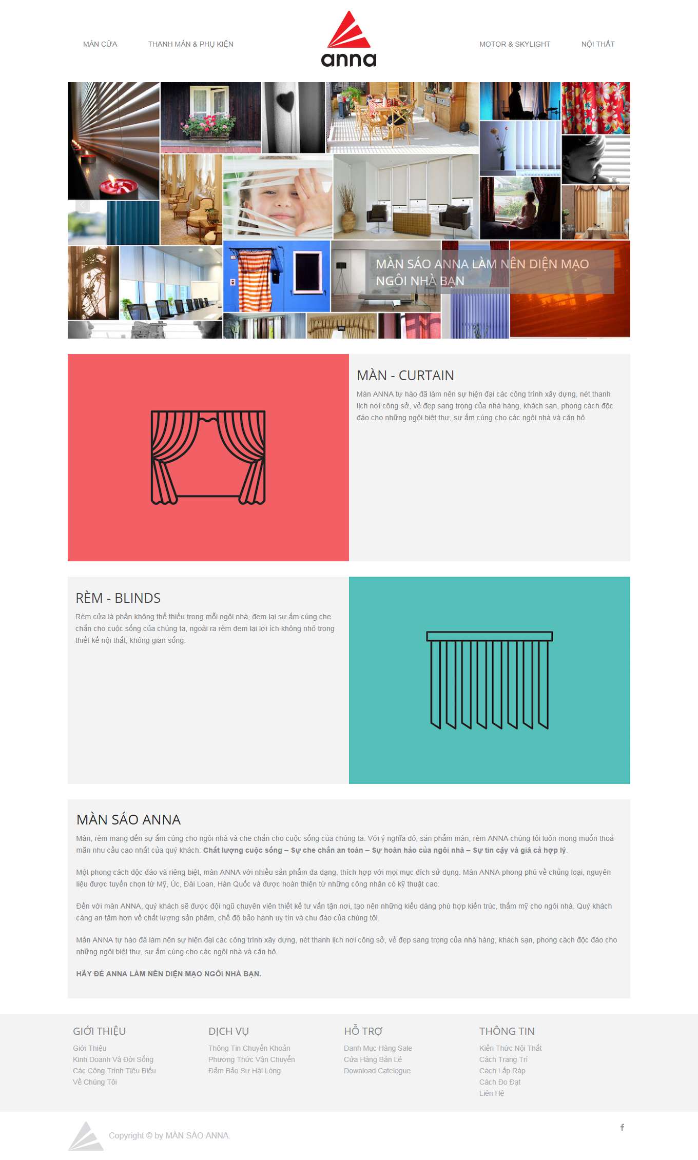 Thiết kế Website Web nhanh - annavn