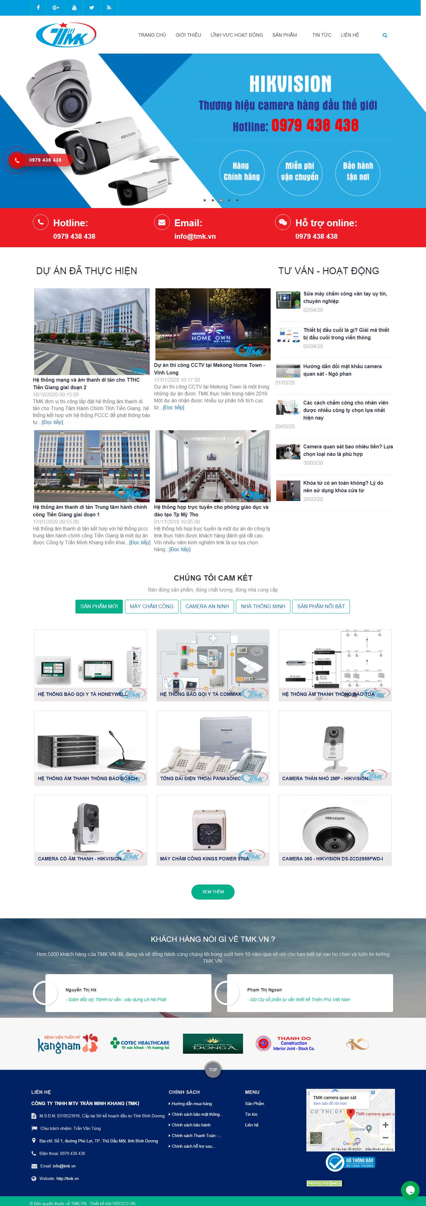 Thiết kế Website Web đẹp nhất - tmkvn