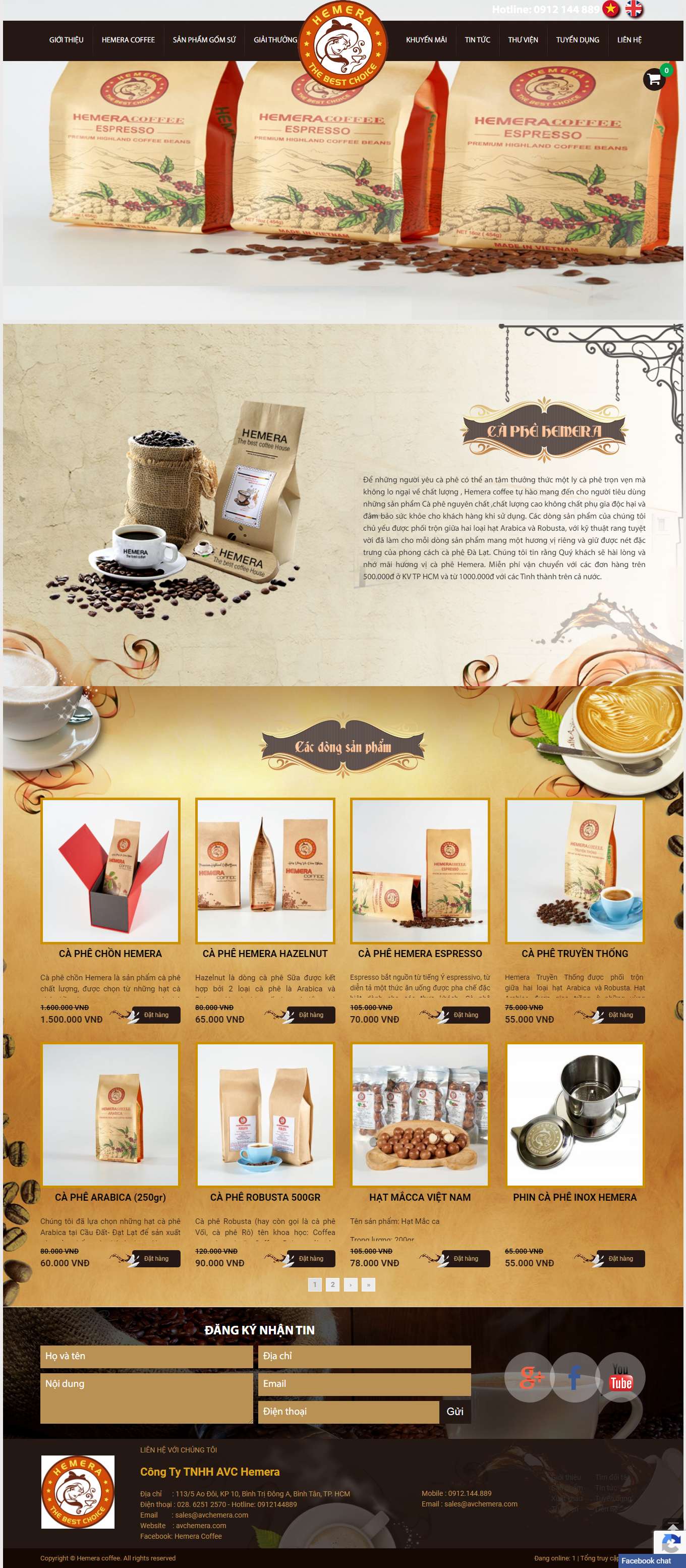 Thiết kế Website Web số 1 việt nam - avchemeracom