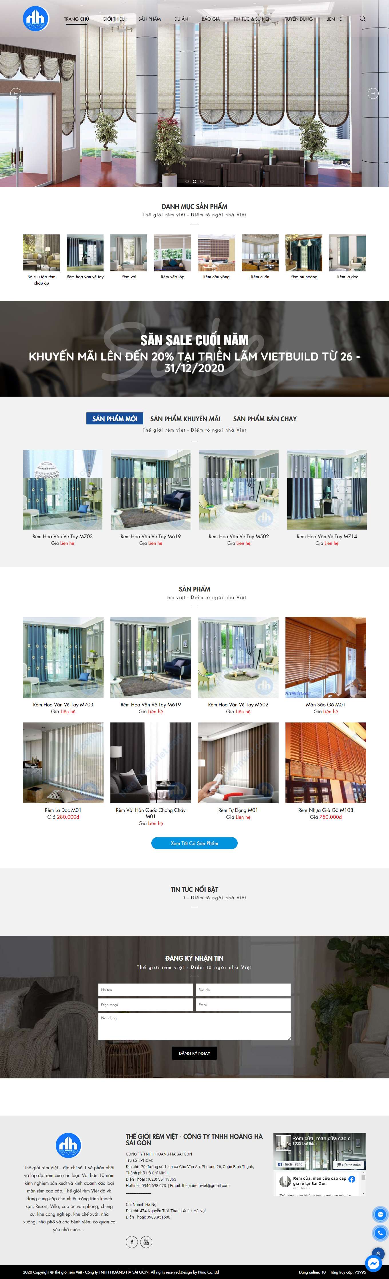 Thiết kế Website Web 500k - thegioiremvietcom