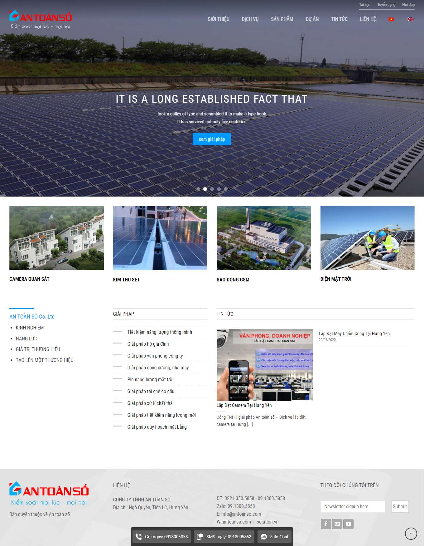 Thiết kế Website Web 500k - antoansocom