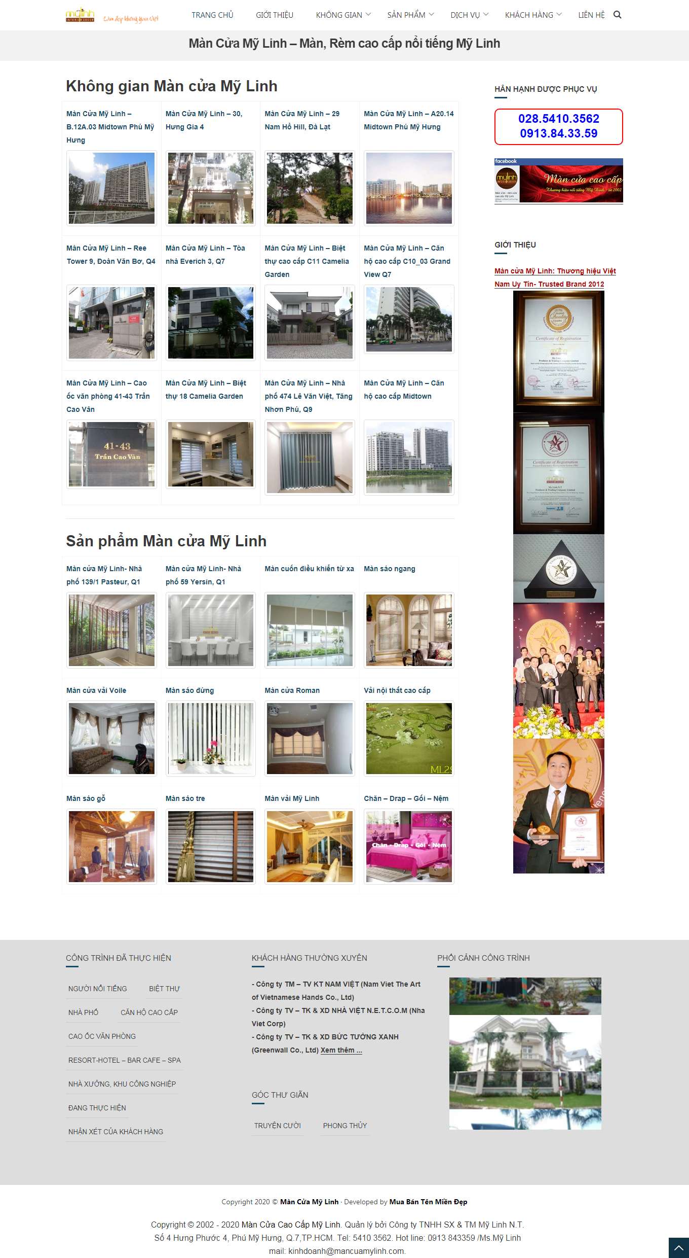 Thiết kế Website Web 500k - mancuamylinhcom
