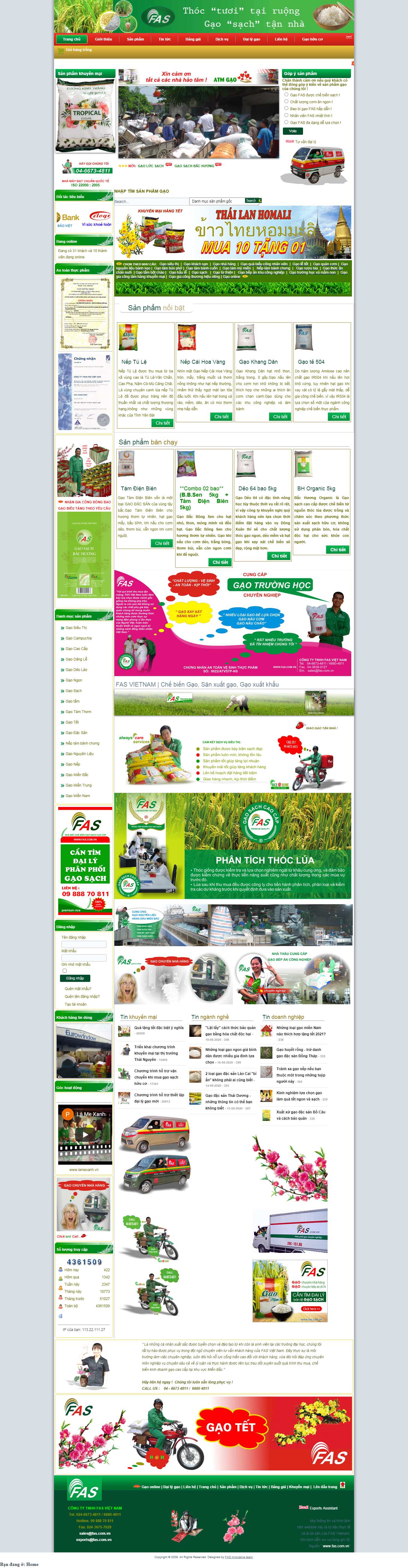 Thiết kế Website Web code thuần - fascomvn