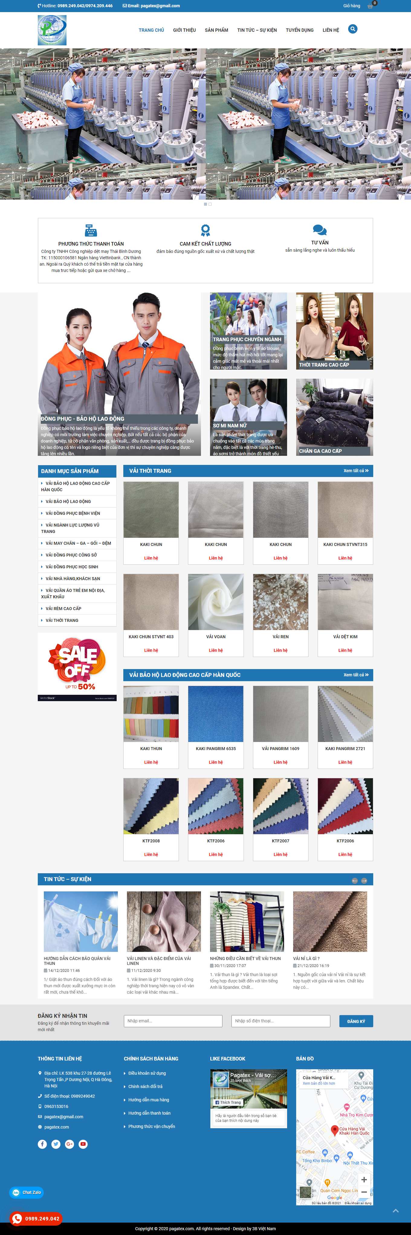 Thiết kế Website Web mẫu có sẵn - pagatexcom