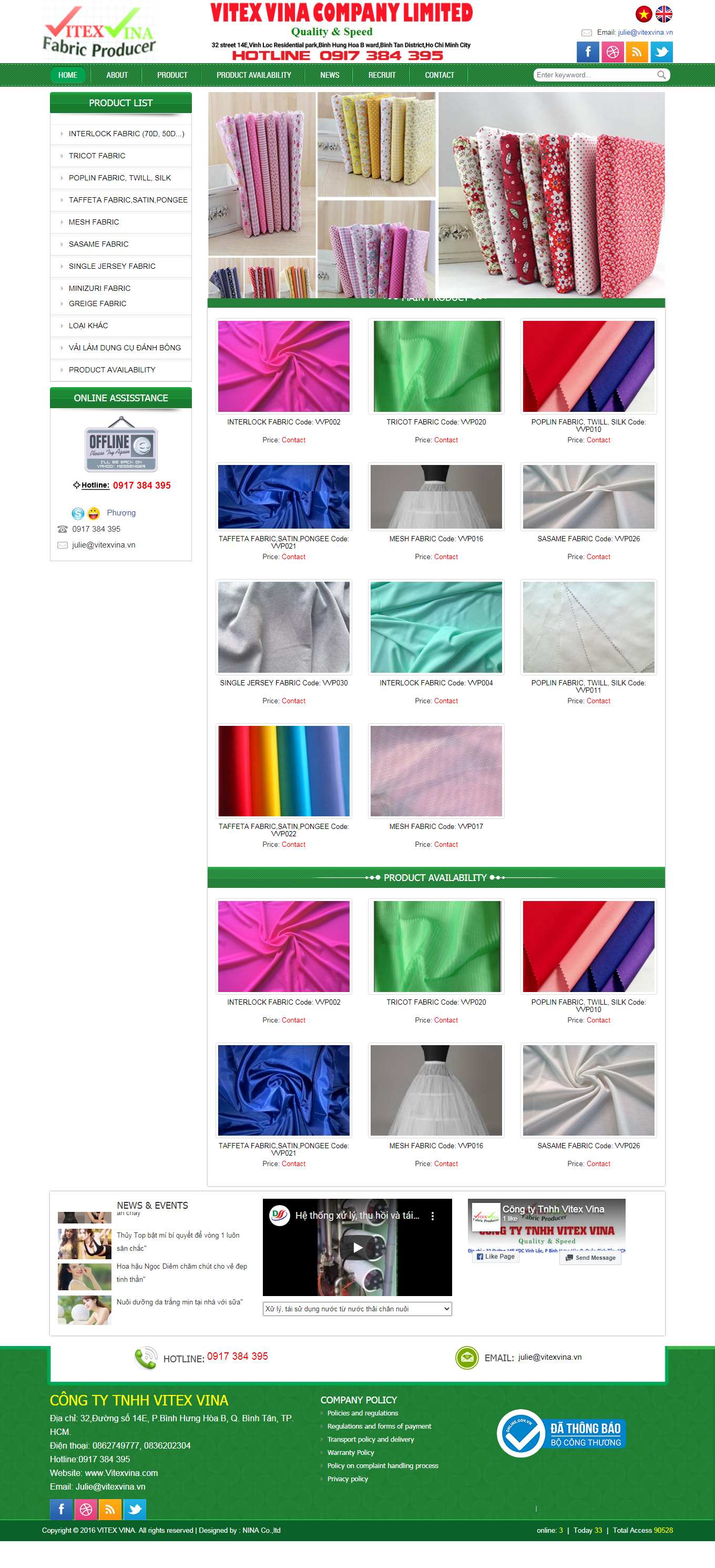 Thiết kế Website Web vinaweb - vitexvinacom