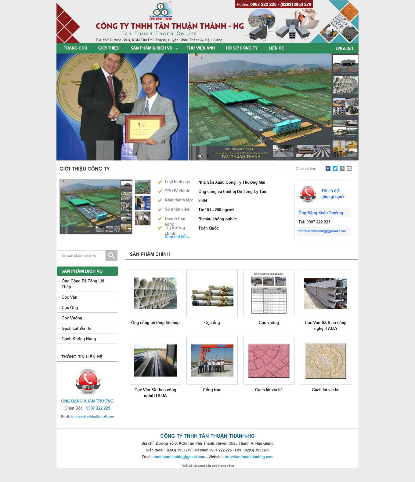 Thiết kế Website Web độc đáo - tanthuanthanhhgcom