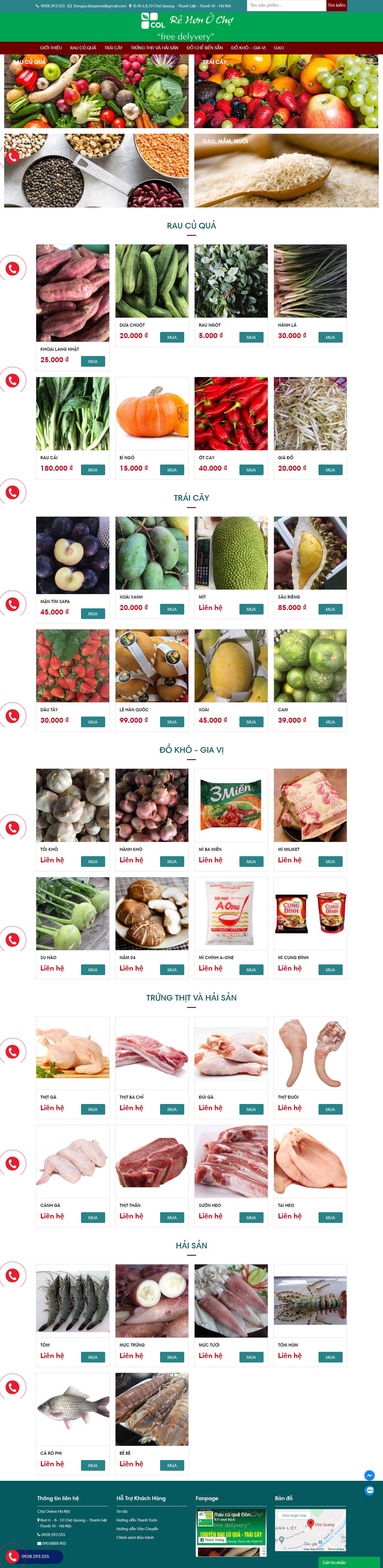 Thiết kế Website Web sáng tạo - choonlinehanoicomvn