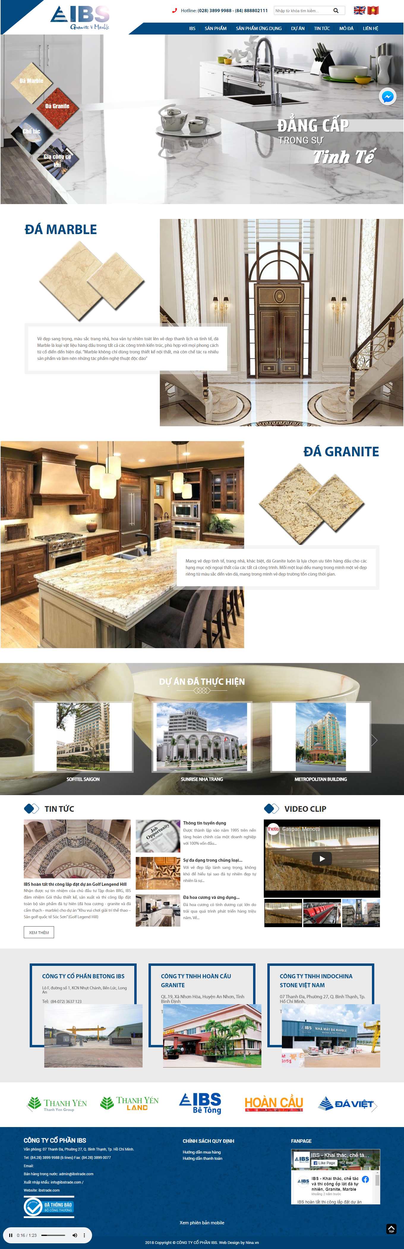 Thiết kế Website Web cực đẹp - ibstradecom