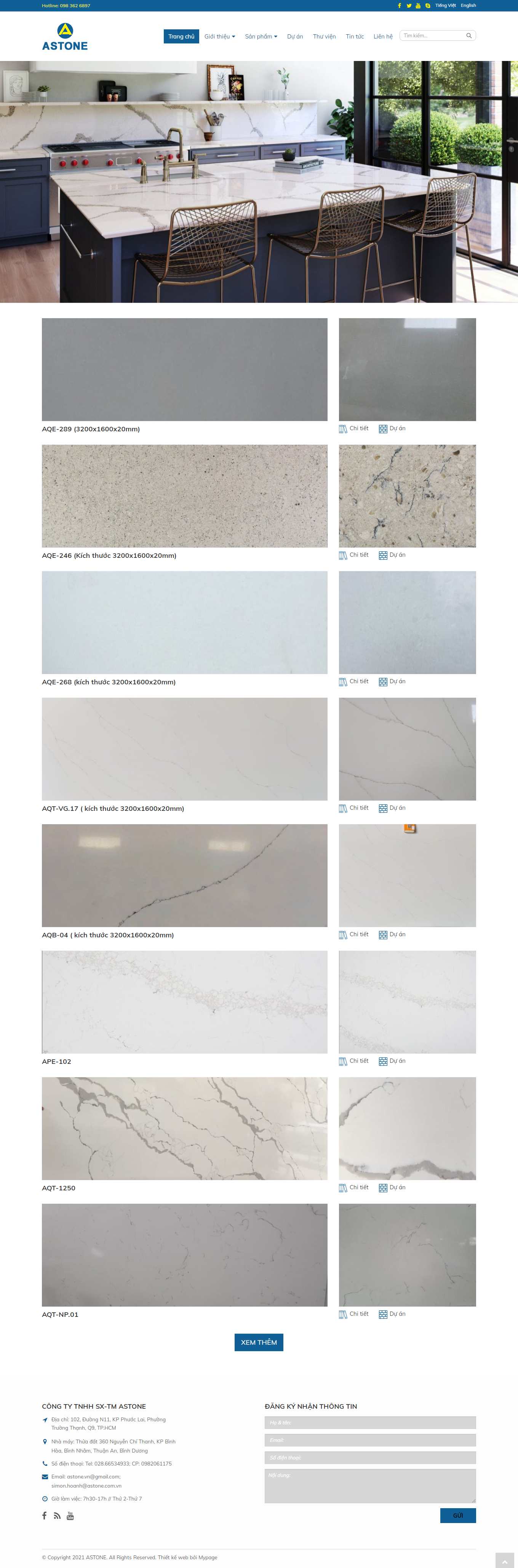 Thiết kế Website Web ưu việt - astonecomvn