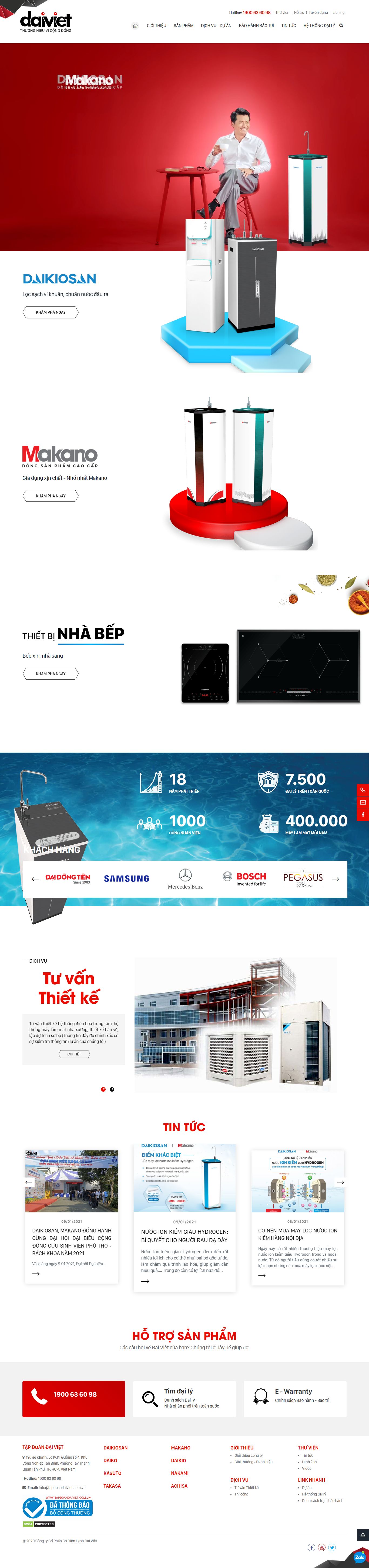 [motosoft] Thiết kế Website Web hệ thống đại lý - tapdoandaivietcomvn