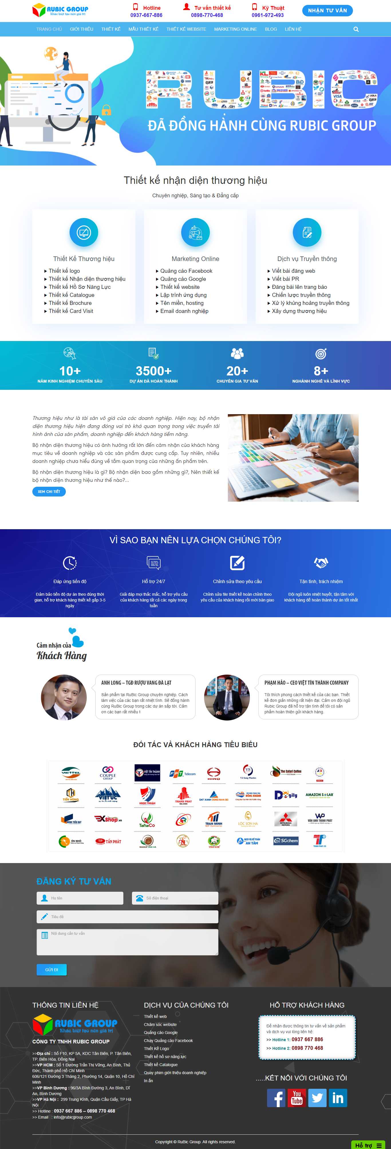 Thiết kế Website Web wordpress giá rẻ - rubicmarketingcom