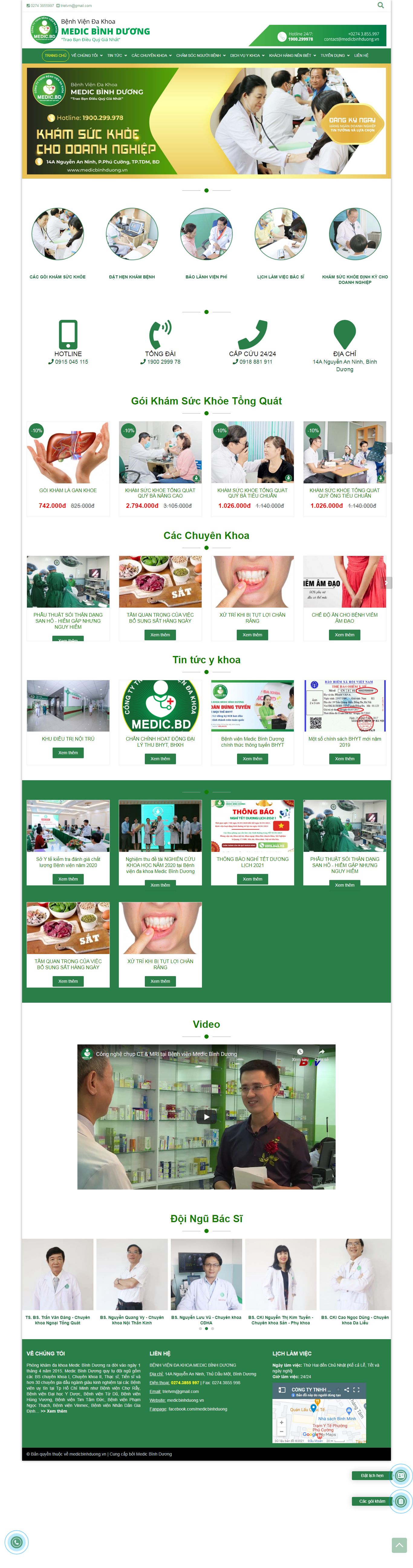 [sites] Thiết kế Website Web bán hàng miễn phí - medicbinhduongvn