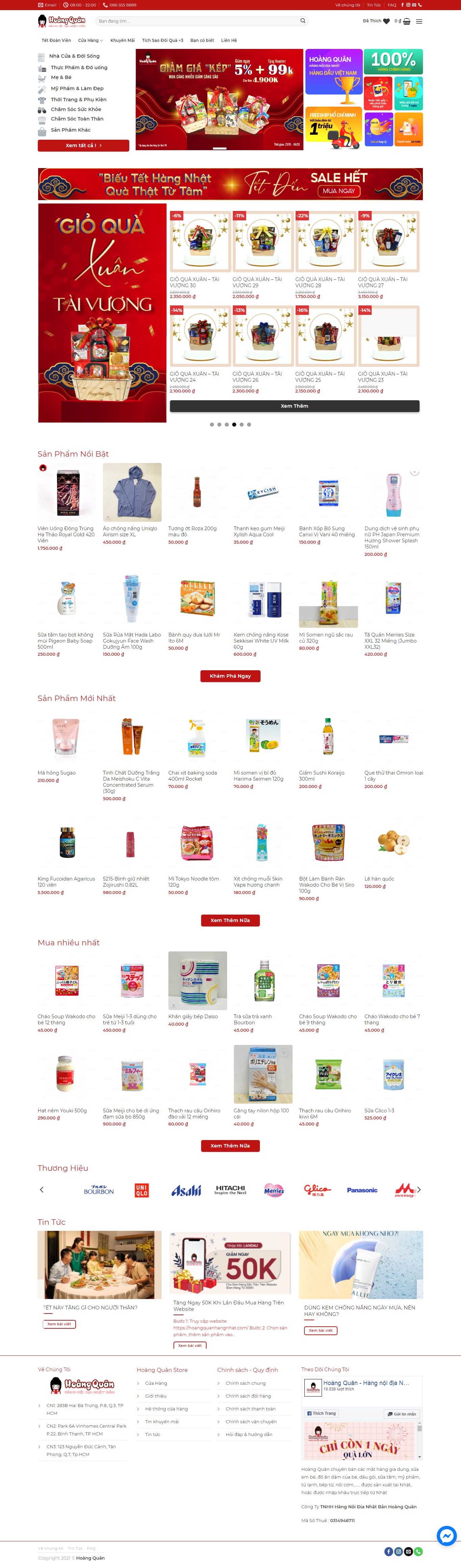 [sites] Thiết kế Website Web bán hàng miễn phí - hoangquanhangnhatcom