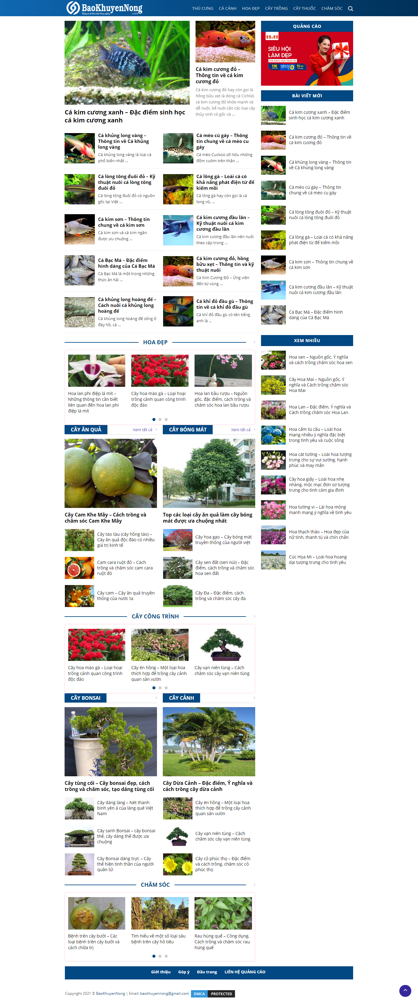 [olug] Thiết kế Website Web giới thiệu sản phẩm - baokhuyennongcom