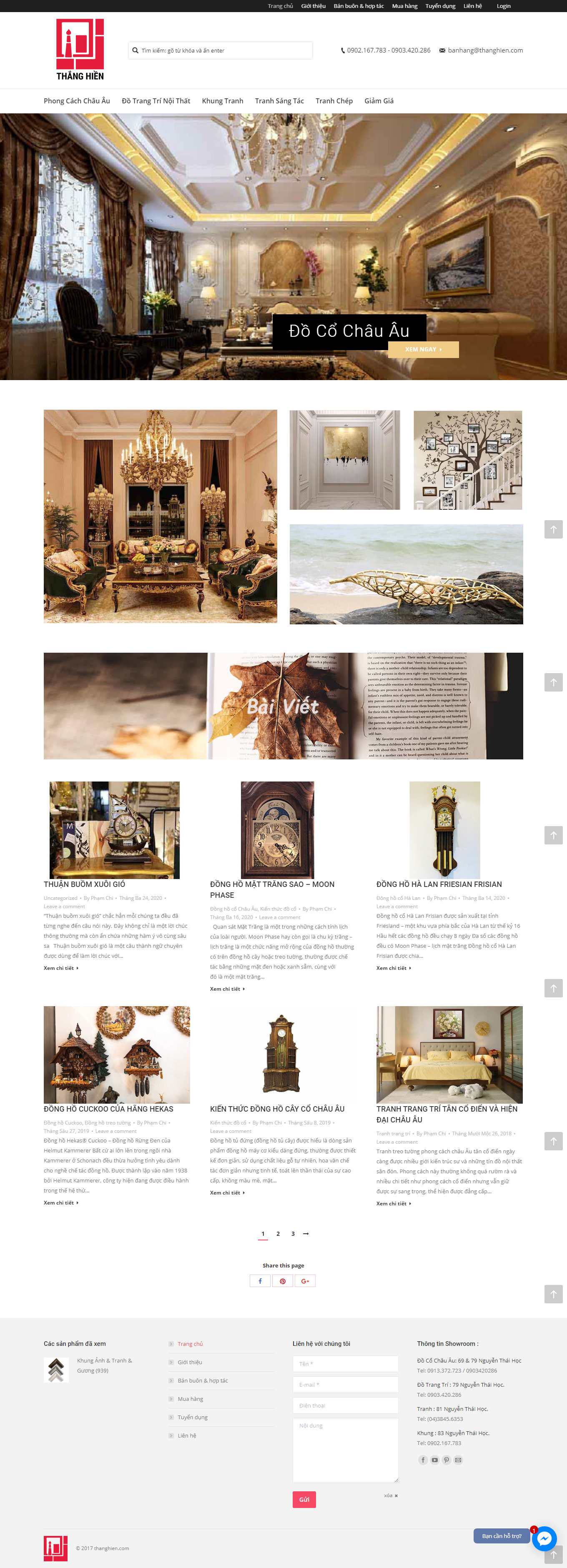 [vietcanvas] Thiết kế Website Web bán khung tranh ảnh - wwwthanghiencom