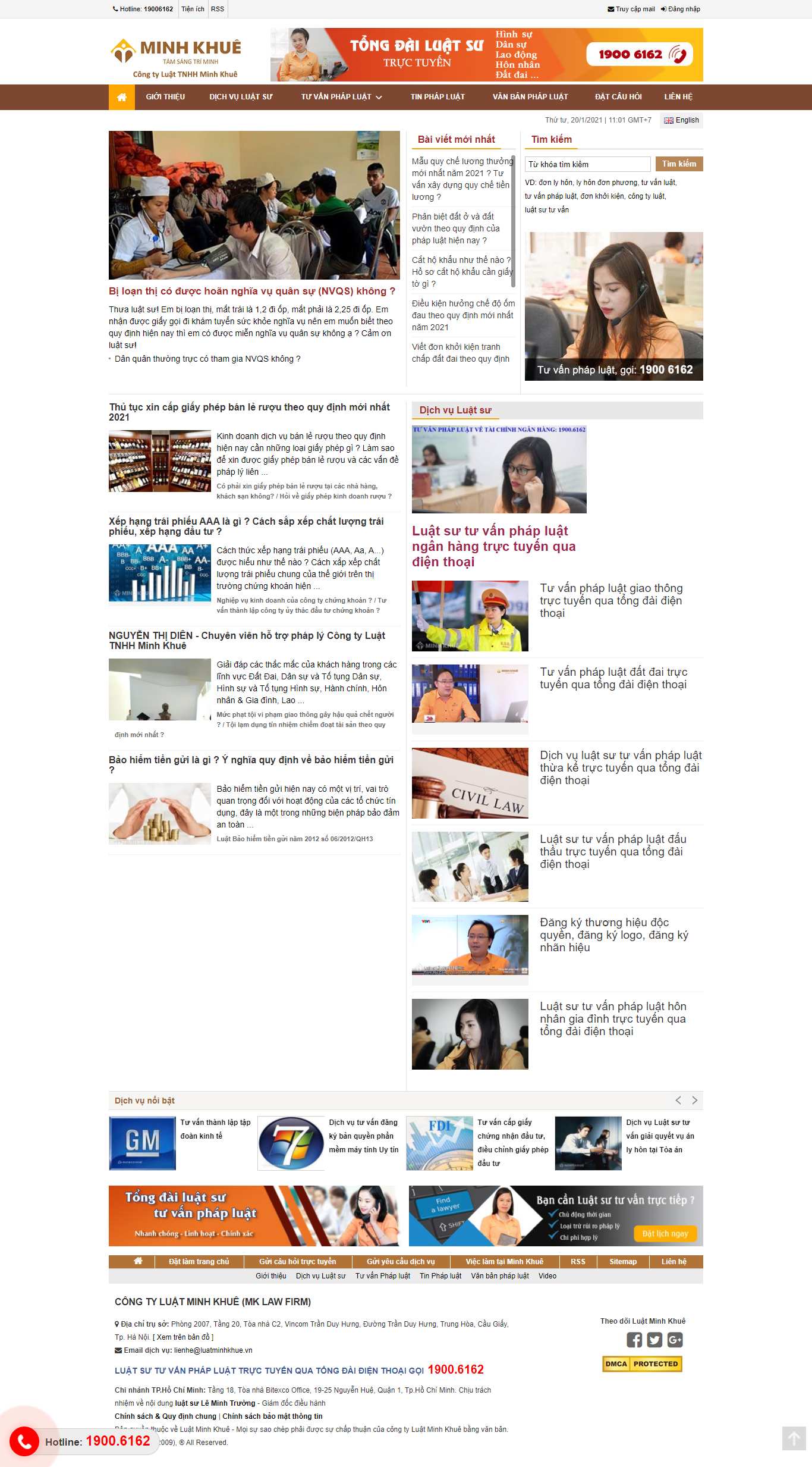 [luathuythanh] Thiết kế Website Web Luật Tòa án Tư vấn - luatminhkhuevn