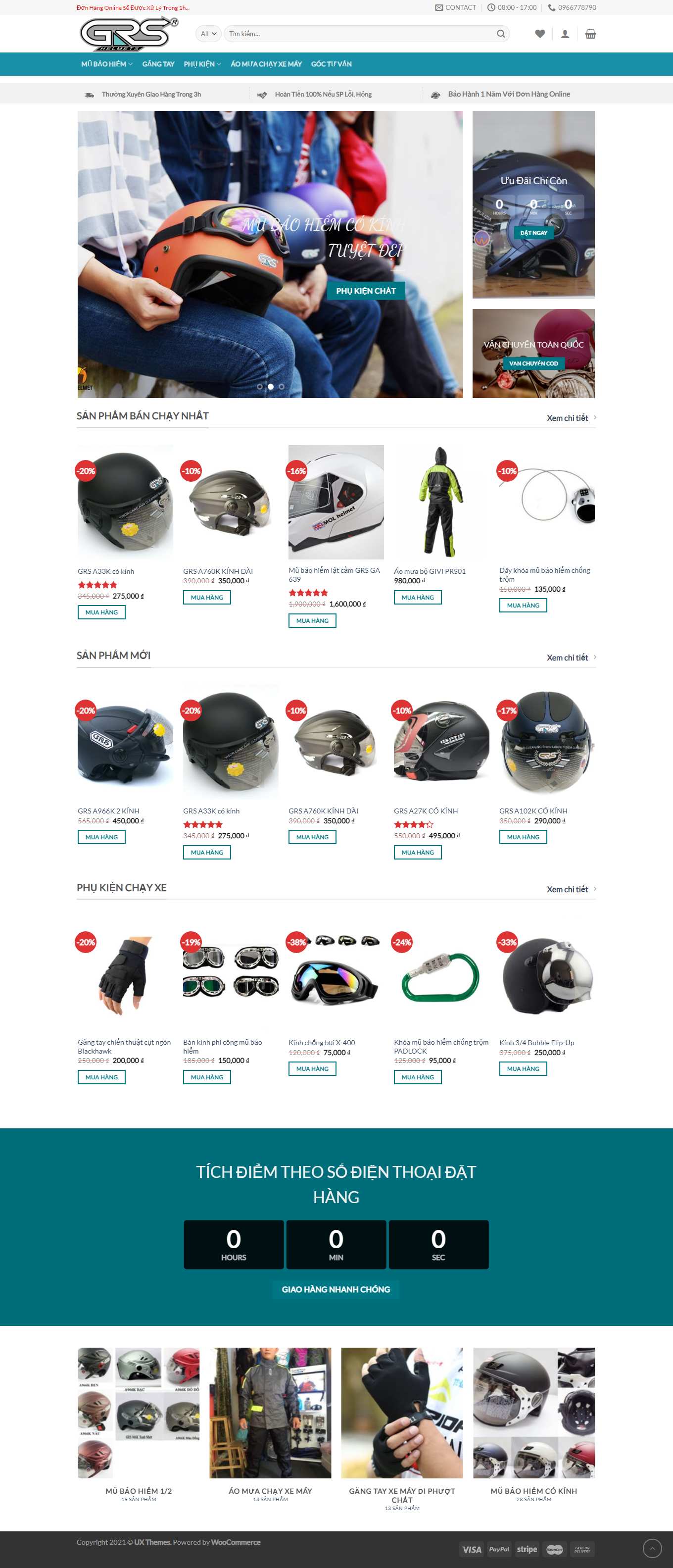 [phuotbuistore] Thiết kế Website Web bán đồ phượt, vật dụng du lịch bụi - grsvn