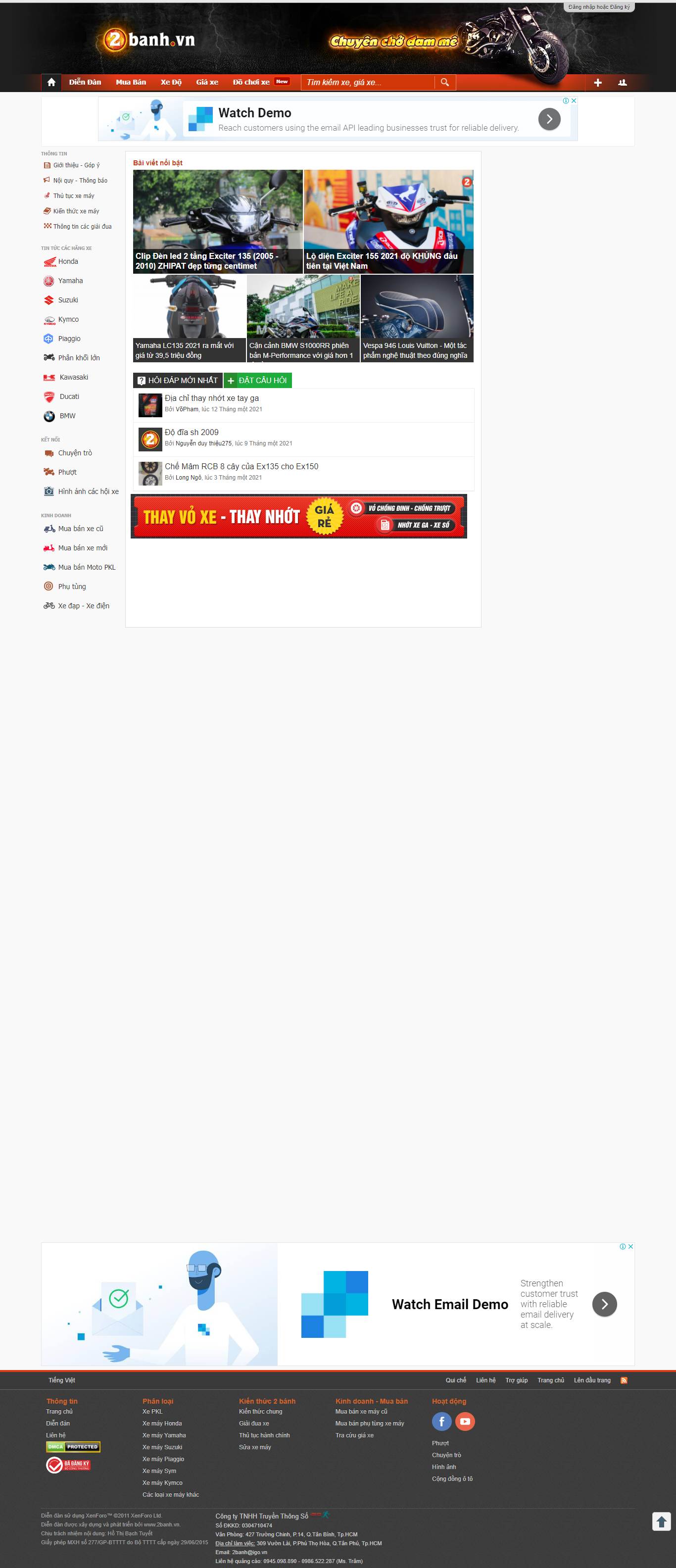 [fahasasg] Thiết kế Website Web Rao vặt Đấu giá - www2banhvn