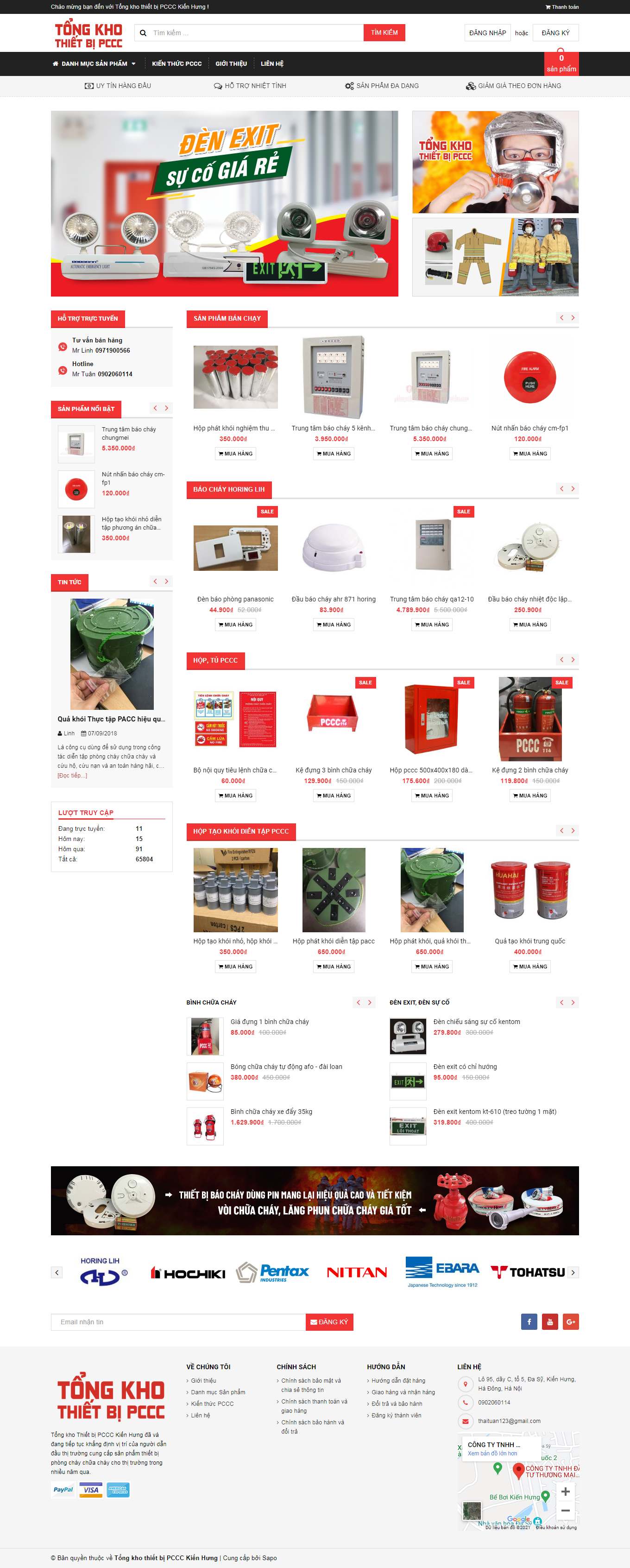 [pcccdhtvietnam] Thiết kế Website Web phòng cháy, chữa cháy - muabanpccccom