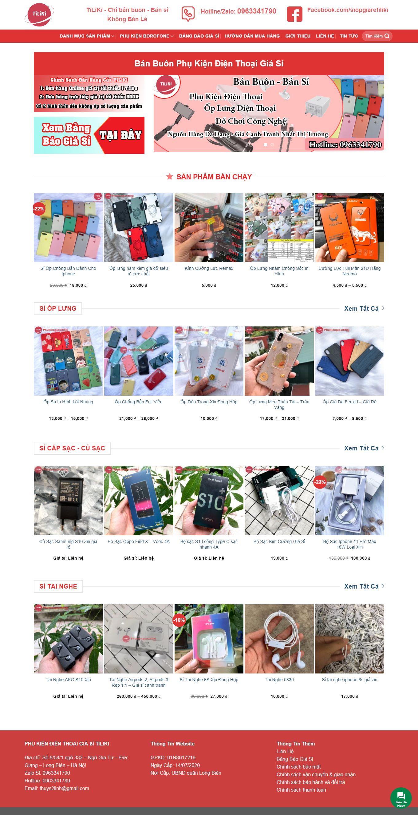 [techshark] Thiết kế Website Web bán ốp điện thoại - phukiengiasitilikicom