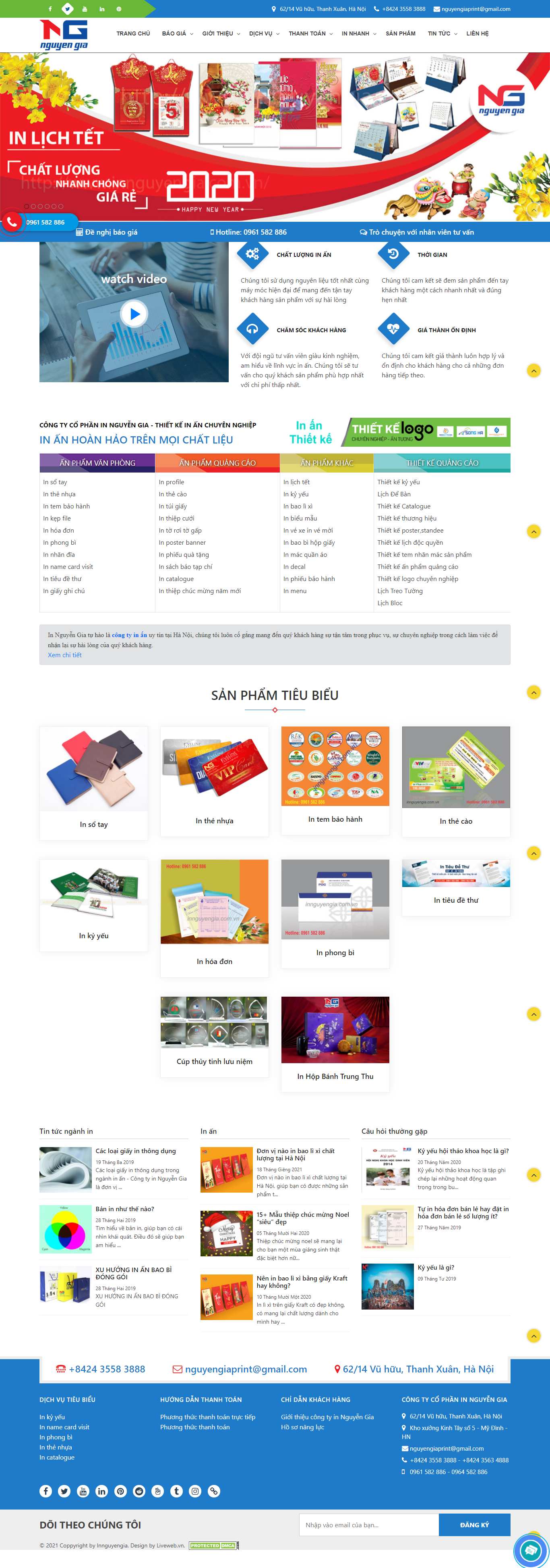 [tienlixidoc] Thiết kế Website Web bán phong bao lì xì - innguyengiacomvn