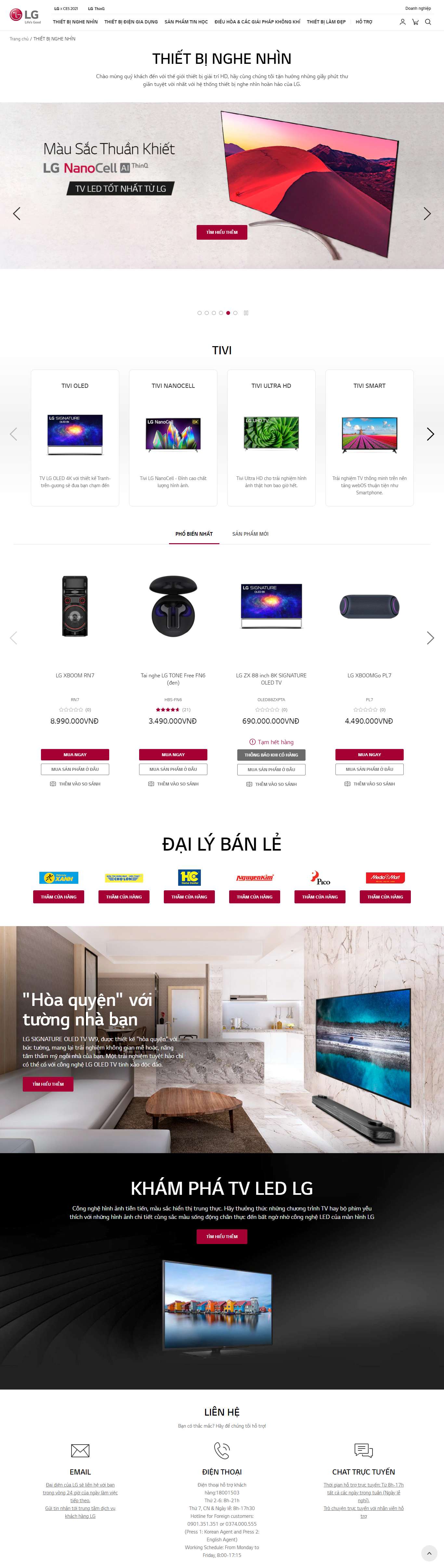 Thiết kế Website web mona - wwwlgcom
