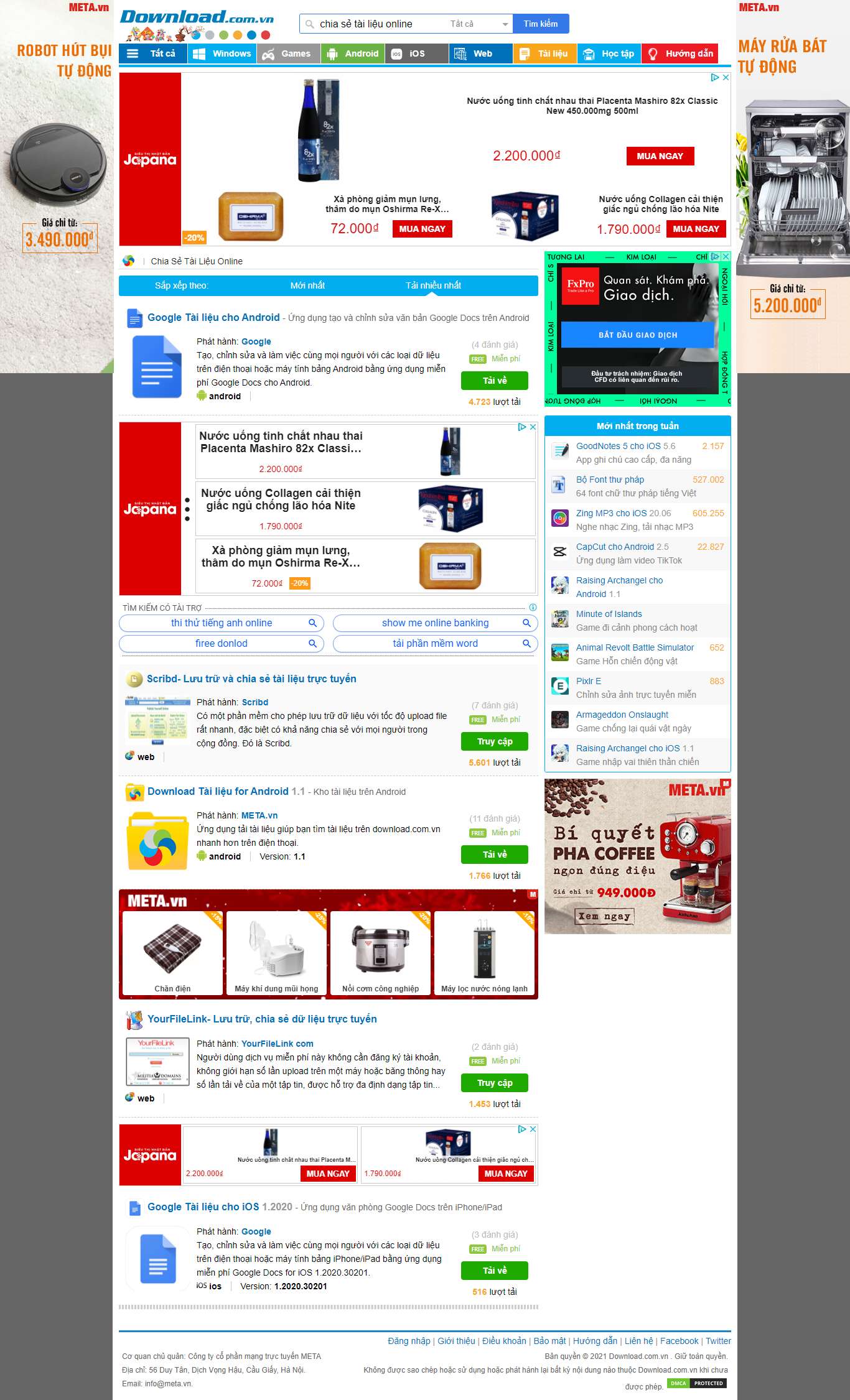 [tailieuxanh] Thiết kế Website Web bán, chia sẻ tài liệu trực tuyến - downloadcomvn