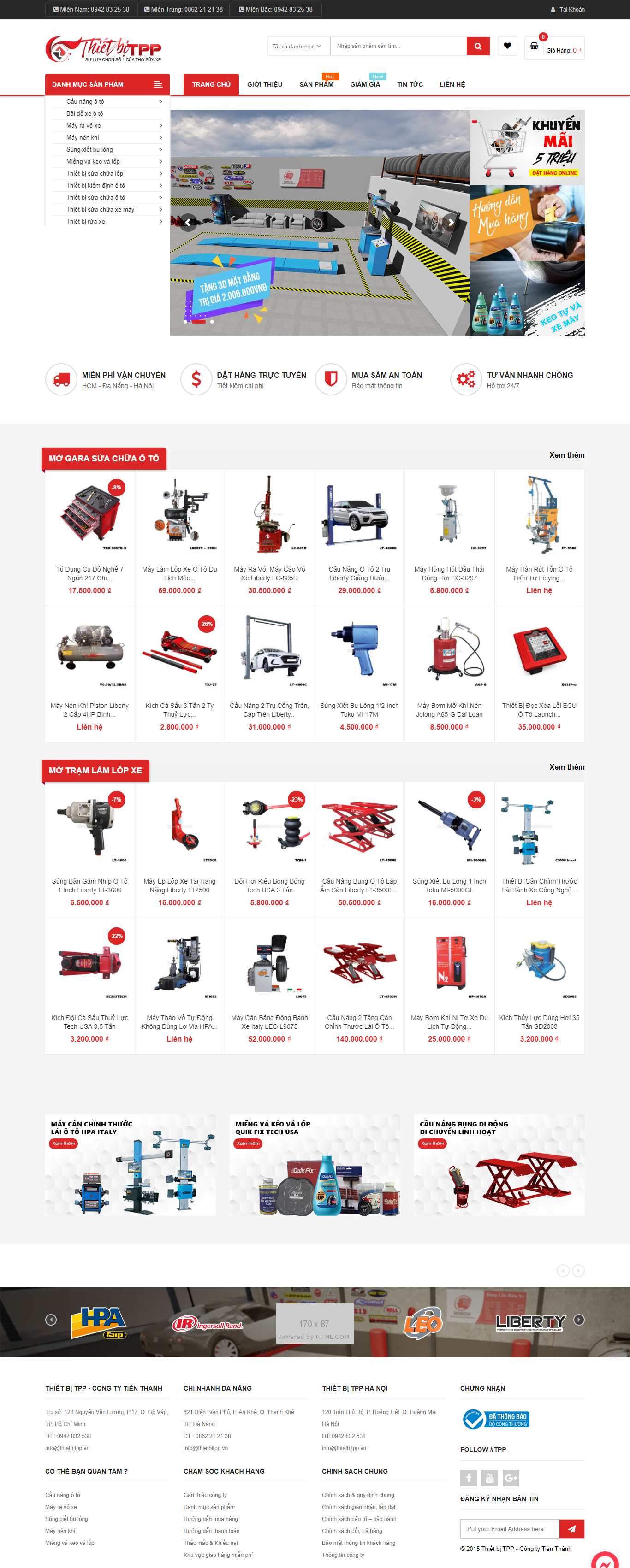 [hyundai-hadong3s] Thiết kế Website Web showroom sửa chữa ô tô, xe máy - thietbitppvn