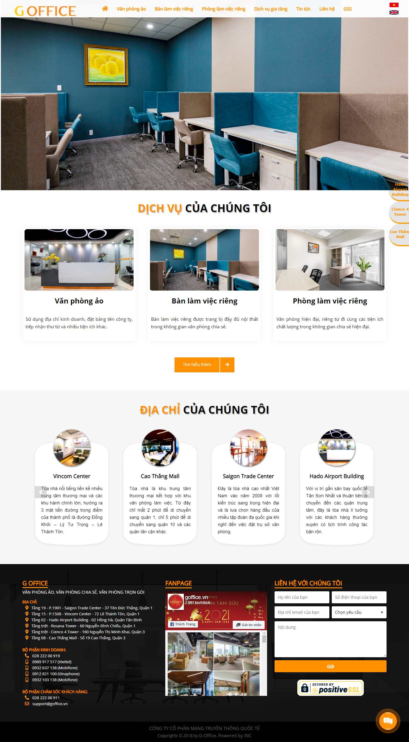 Thiết kế Website web haravan - wwwgofficevn