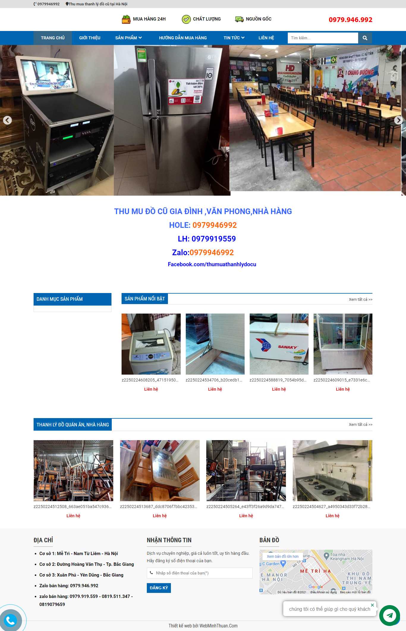 [quangdocu] Thiết kế Website Web bán đồ cũ - wwwdocuhungthuongcom
