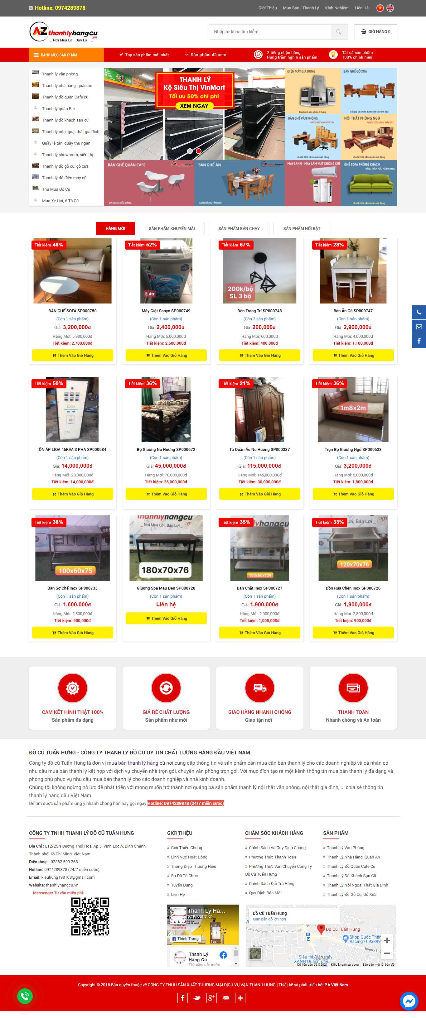 [quangdocu] Thiết kế Website Web bán đồ cũ - thanhlyhangcuvn