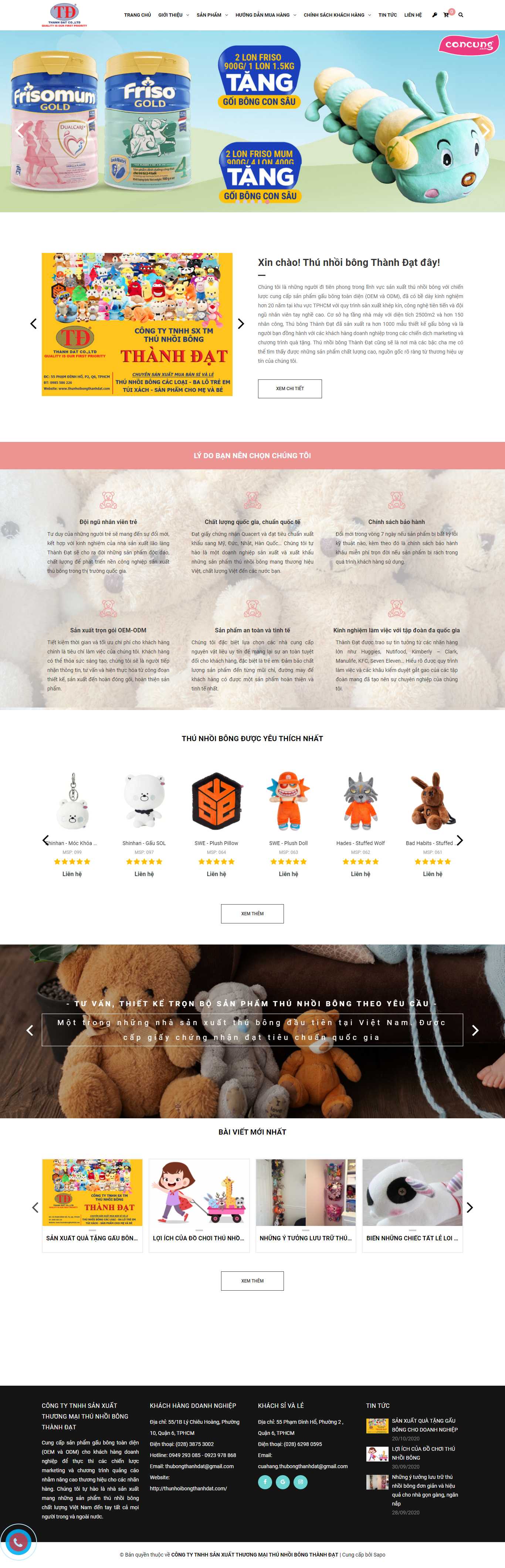 [vinmart] Thiết kế Website Web bán đồ tạp hoá - thunhoibongthanhdatcom