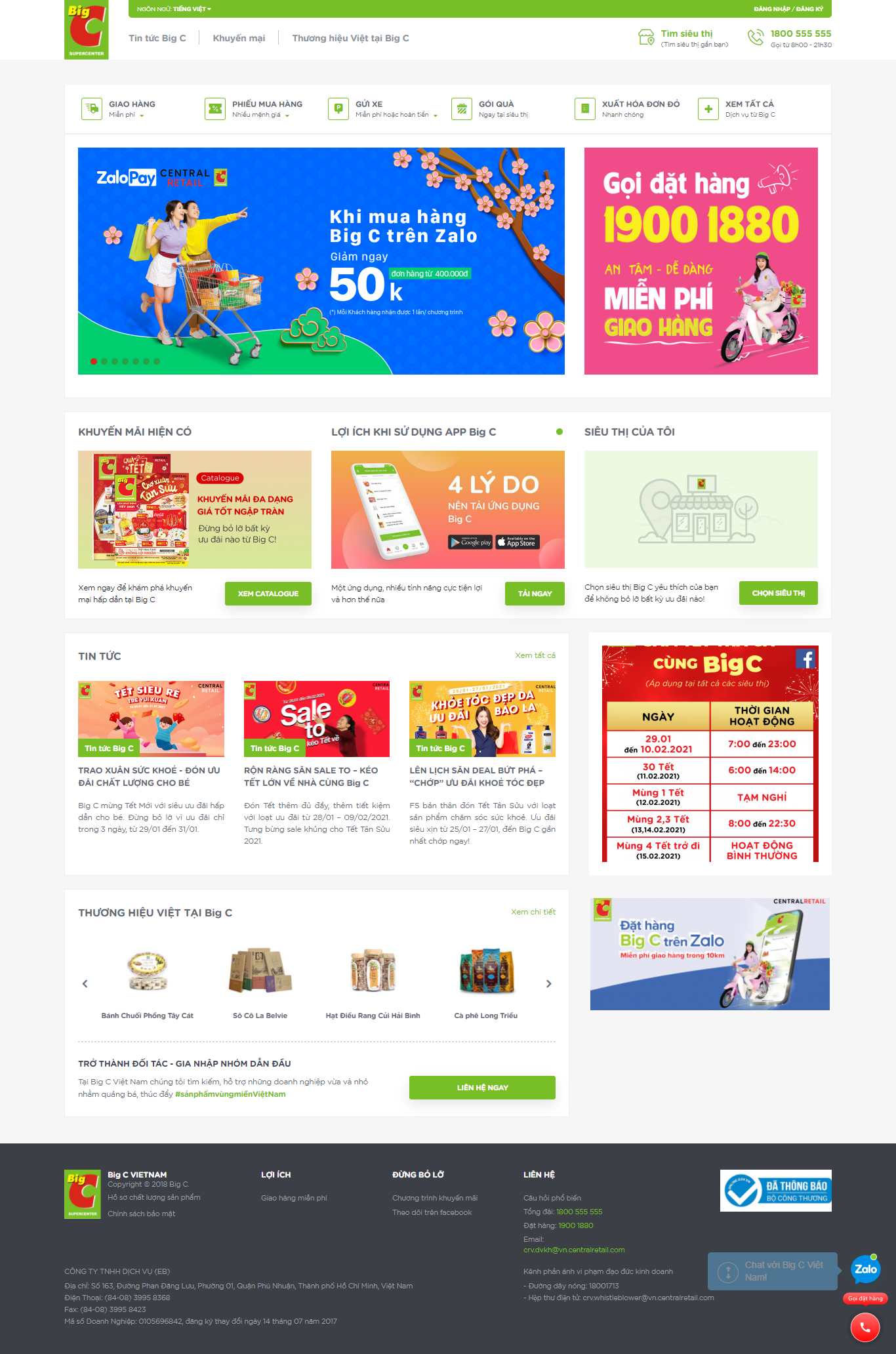 [vinmart] Thiết kế Website Web bán đồ tạp hoá - wwwbigcvn