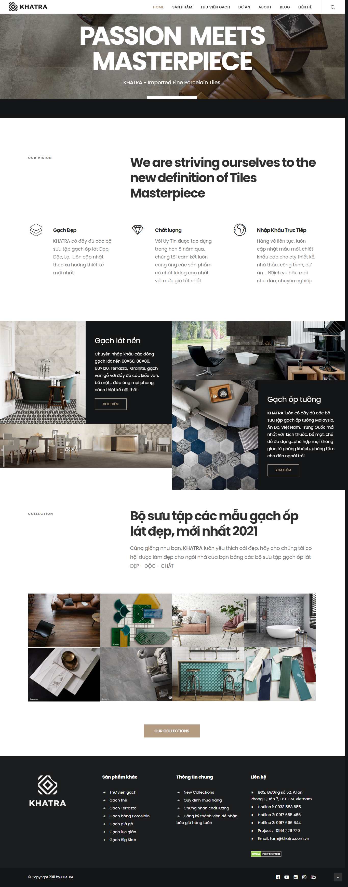 [amygrande] Thiết kế Website Web bán gạch ốp lát - khatracomvn