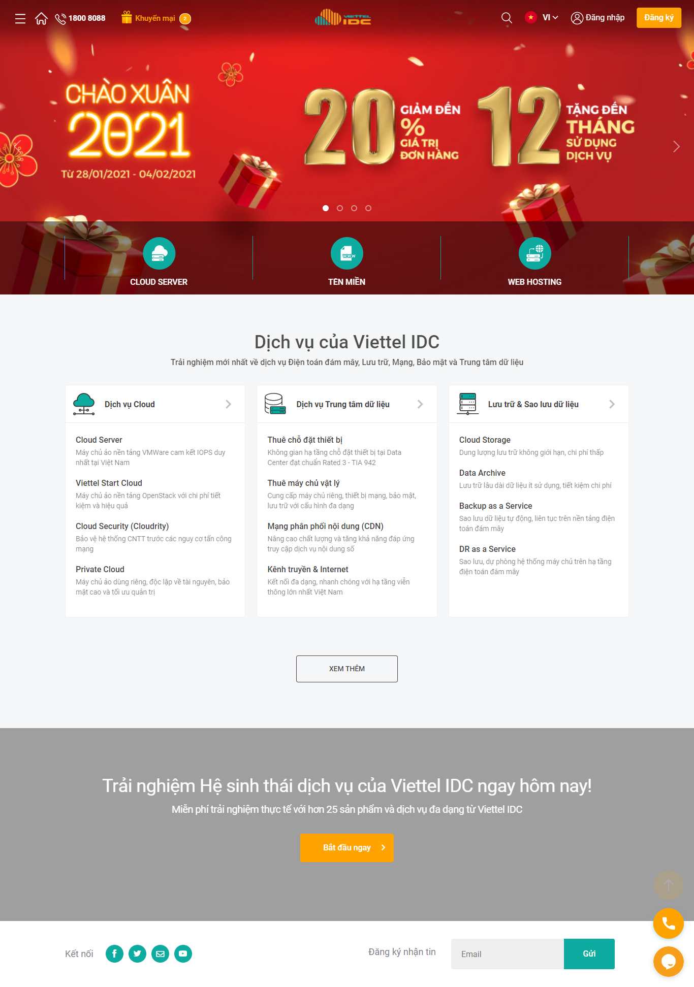 [inet] Thiết kế Website Web bán tên miền - wwwviettelidccomvn