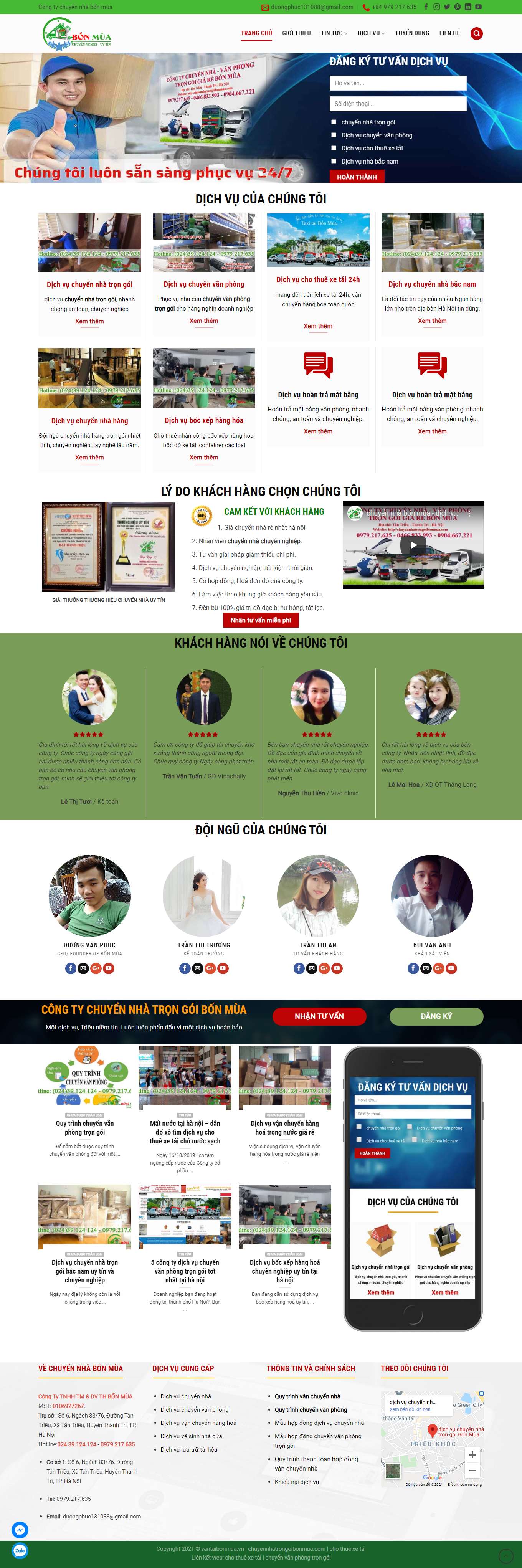 [greenworldtourist] Thiết kế Website Web thuê xe tải - chuyennhatrongoibonmuacom