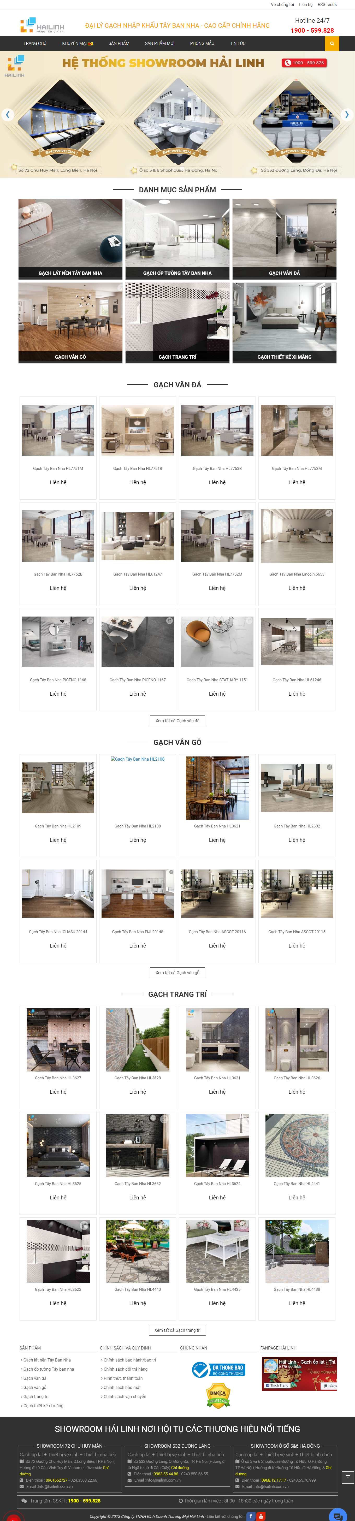 [thanhthanhceramic] Thiết kế Website Web công ty gạch men - gachtaybannhacomvn
