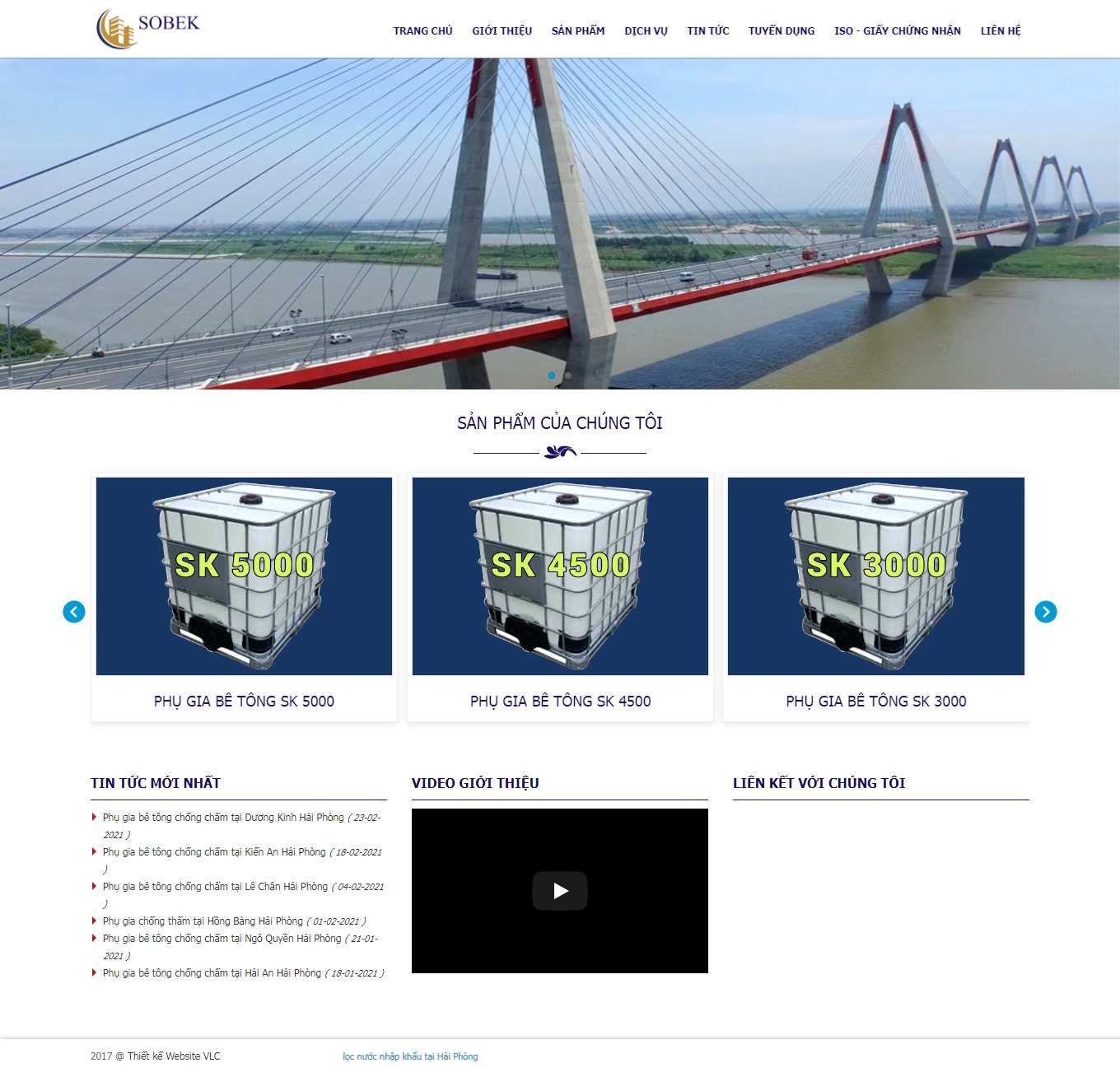 [betongdongtam] Thiết kế Website Web công ty bê tông - phugiasobekvn