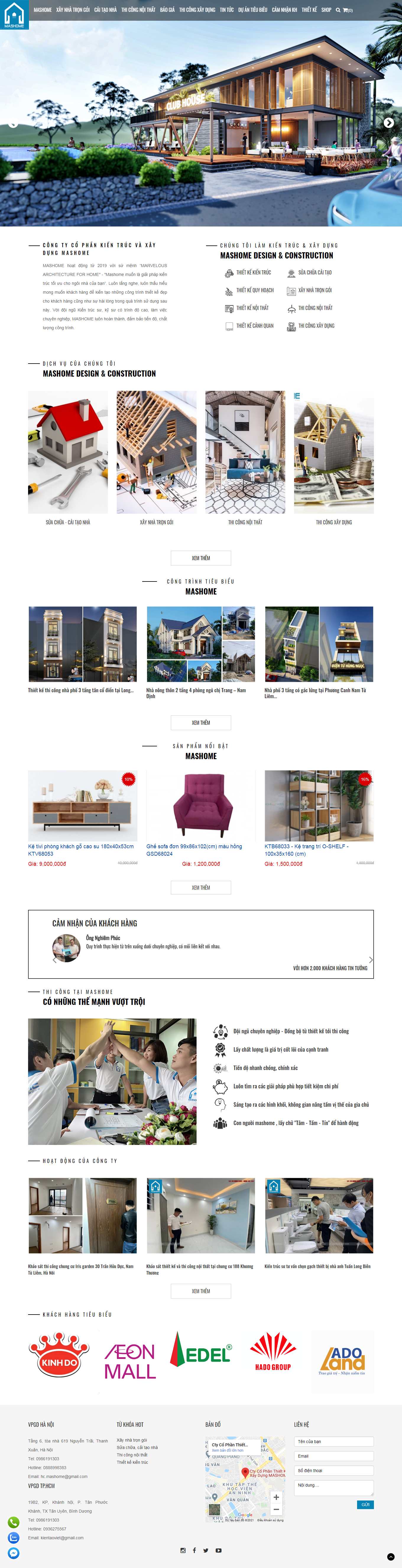 [ttdecor] Thiết kế Website Web công ty nội thất - xaydungmashomecom