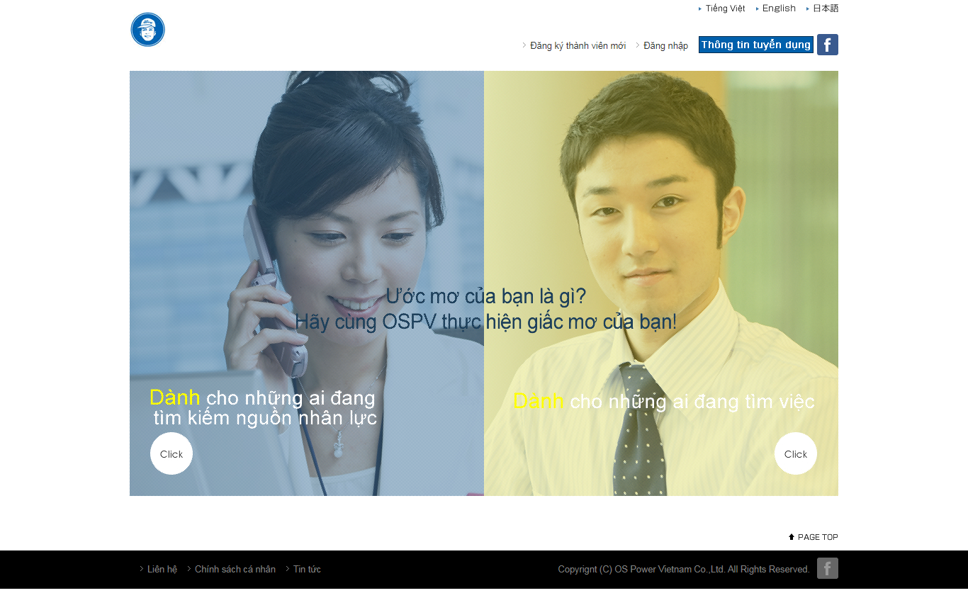 [dangkykinhdoanh] Thiết kế Website Web công ty TNHH - wwwoutsourcing-vncom