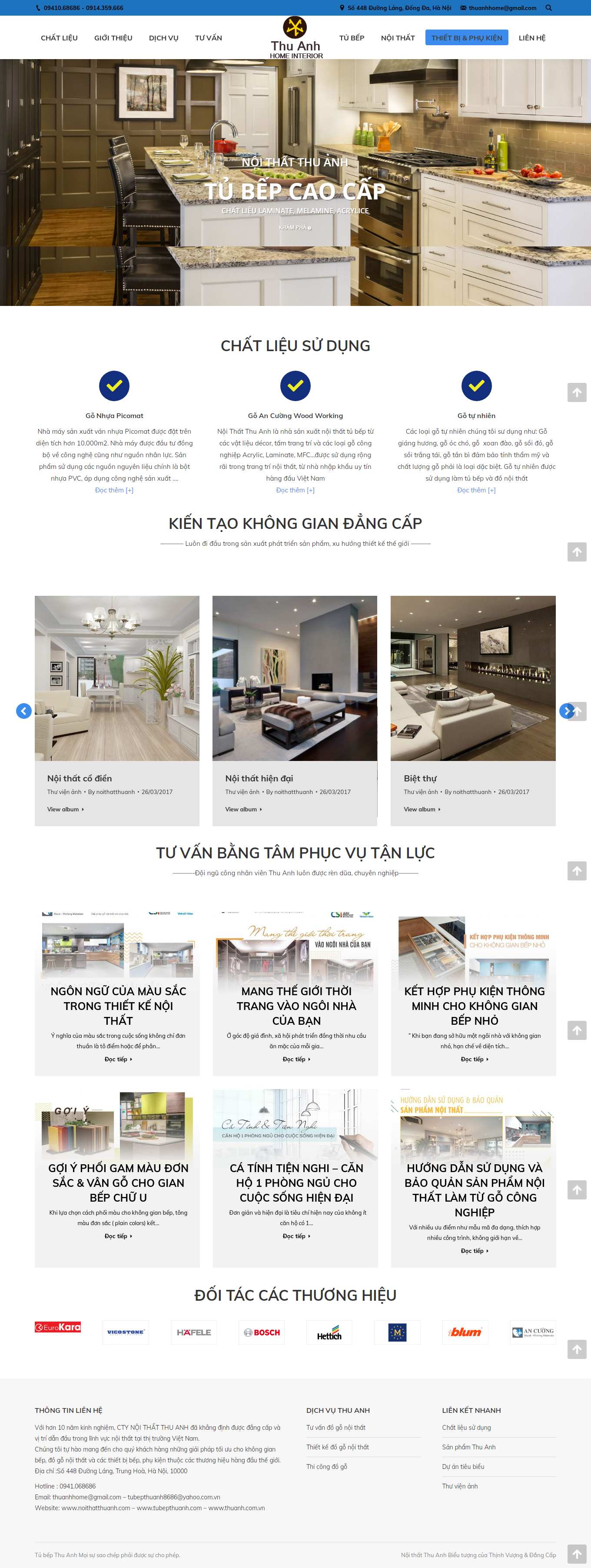 [dezicor] Thiết kế Website web thiết kế nội thất - noithatthuanhcom