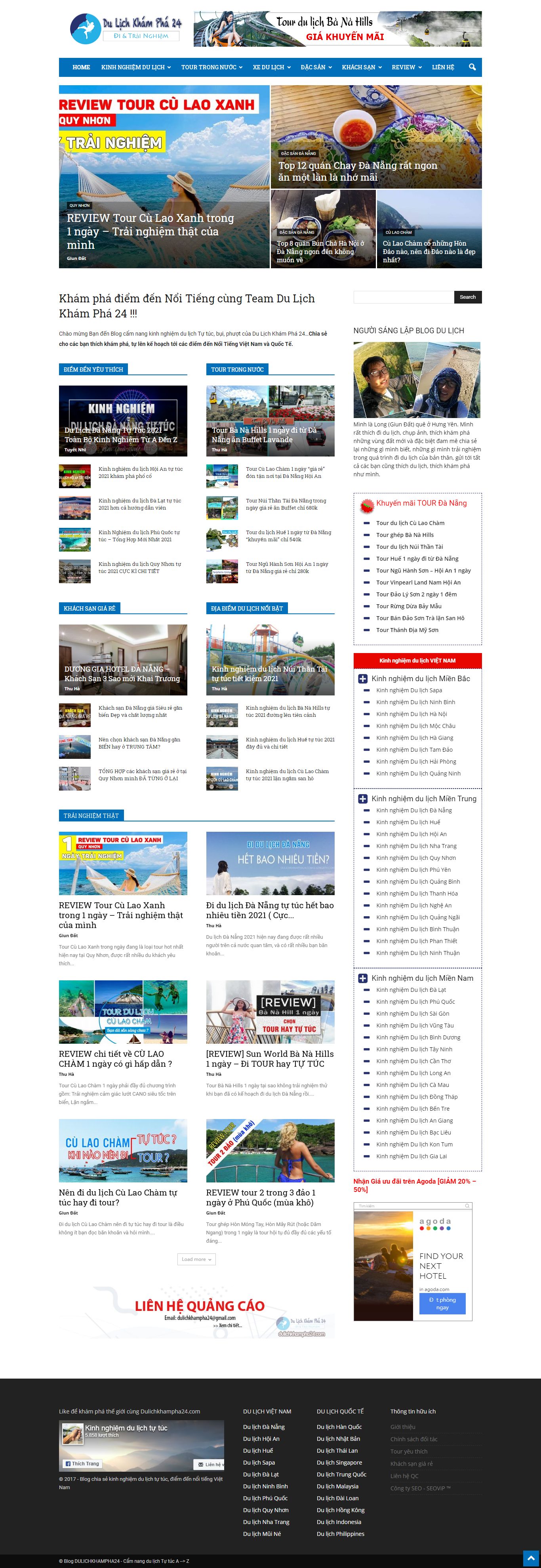 [taschen] Thiết kế Website Web 1900 - dulichkhampha24com