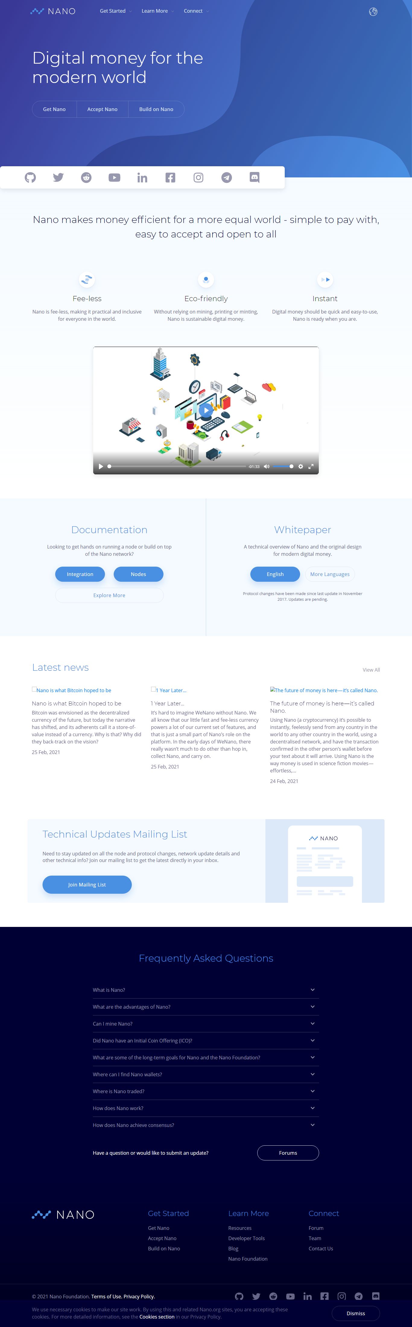 Thiết kế Website web nano - nanoorg