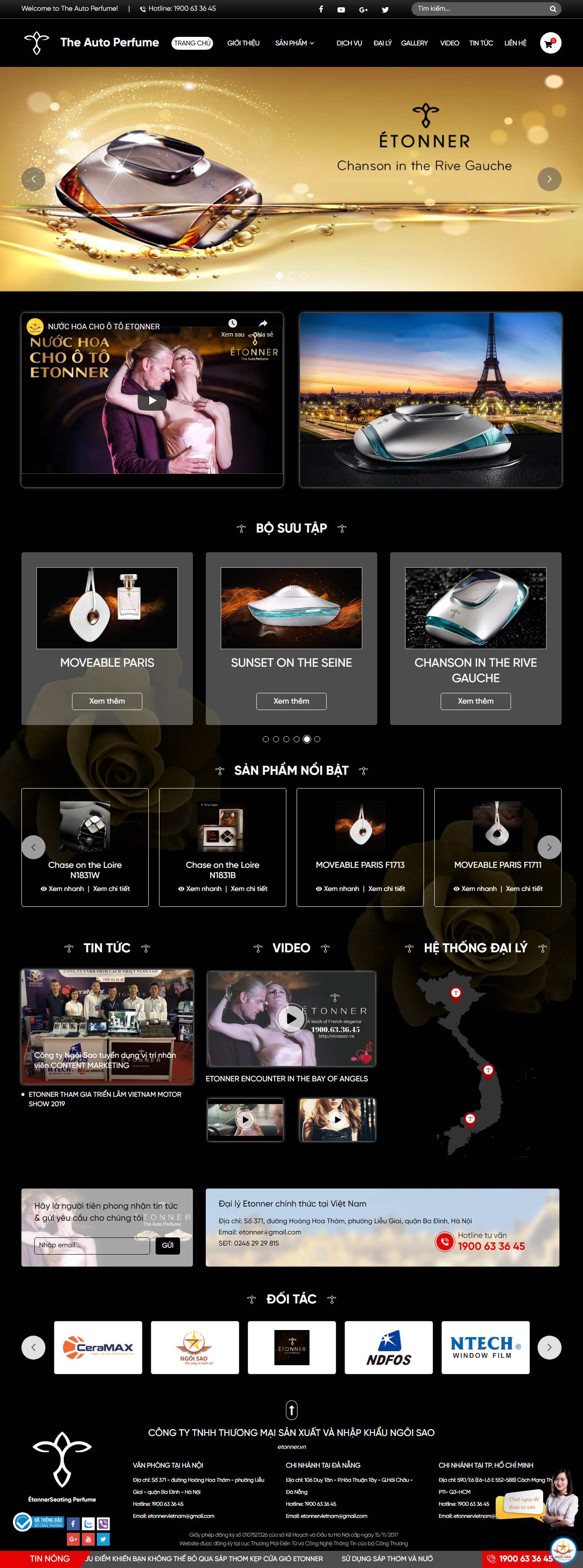 Thiết kế Website web đồ chơi xe hơi - etonnervn