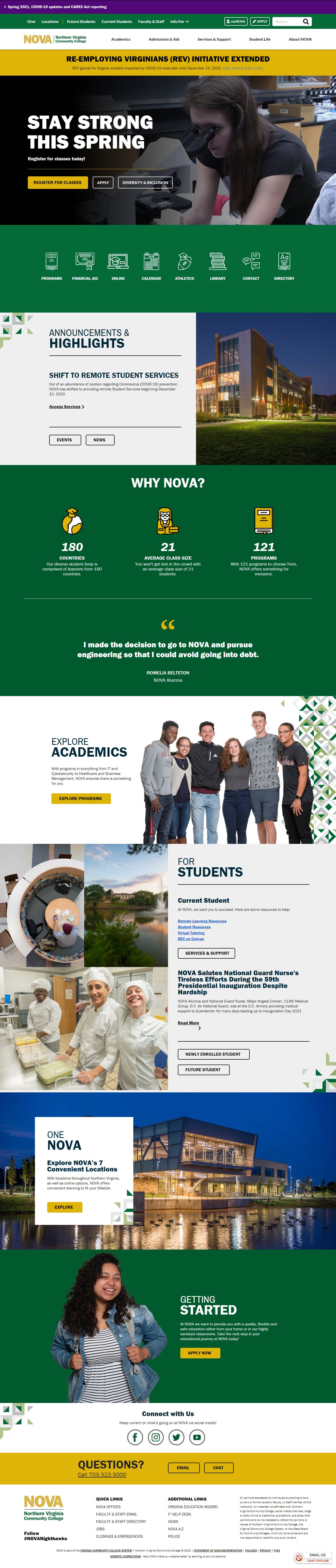 Thiết kế Website web nova - wwwnvccedu