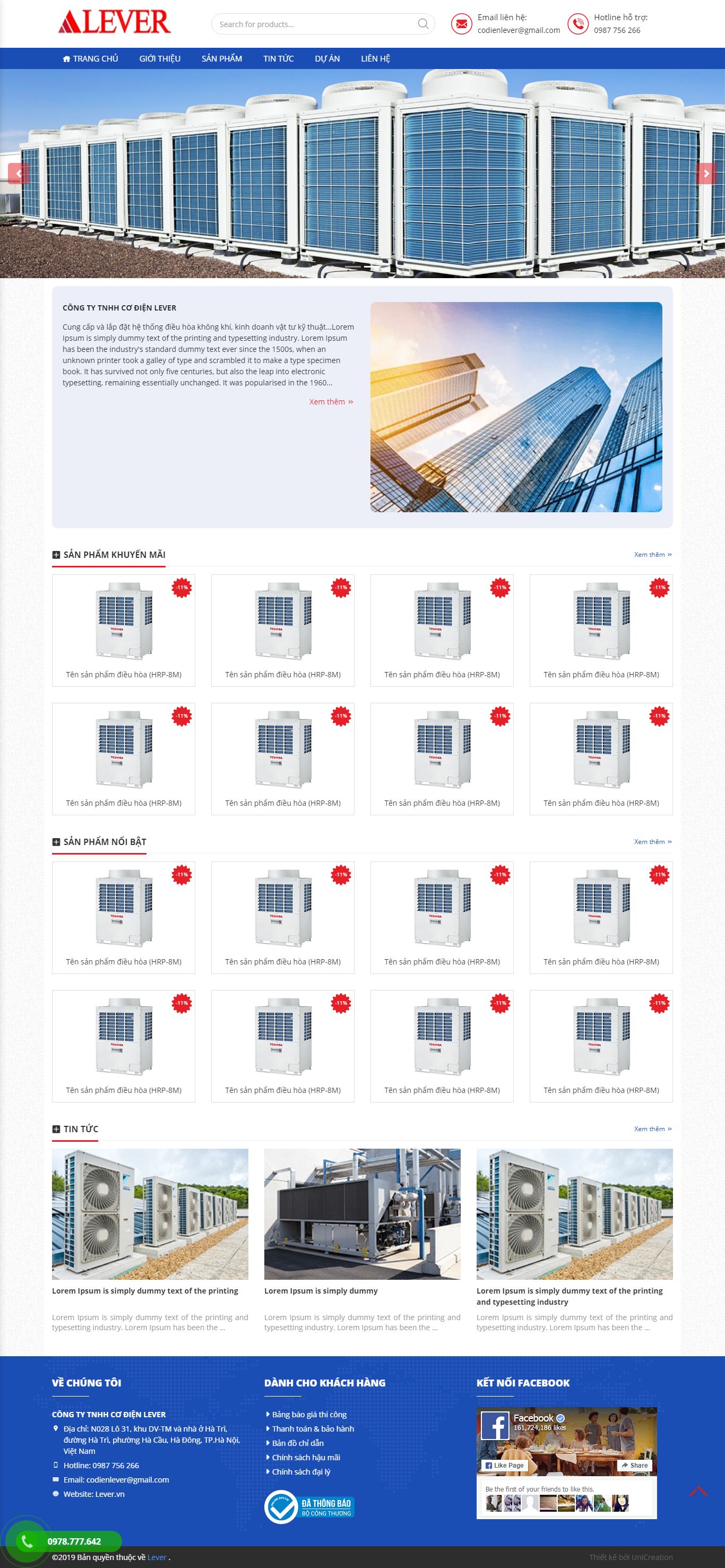 Thiết kế Website web skyvietnam - levergiaodiendepcom