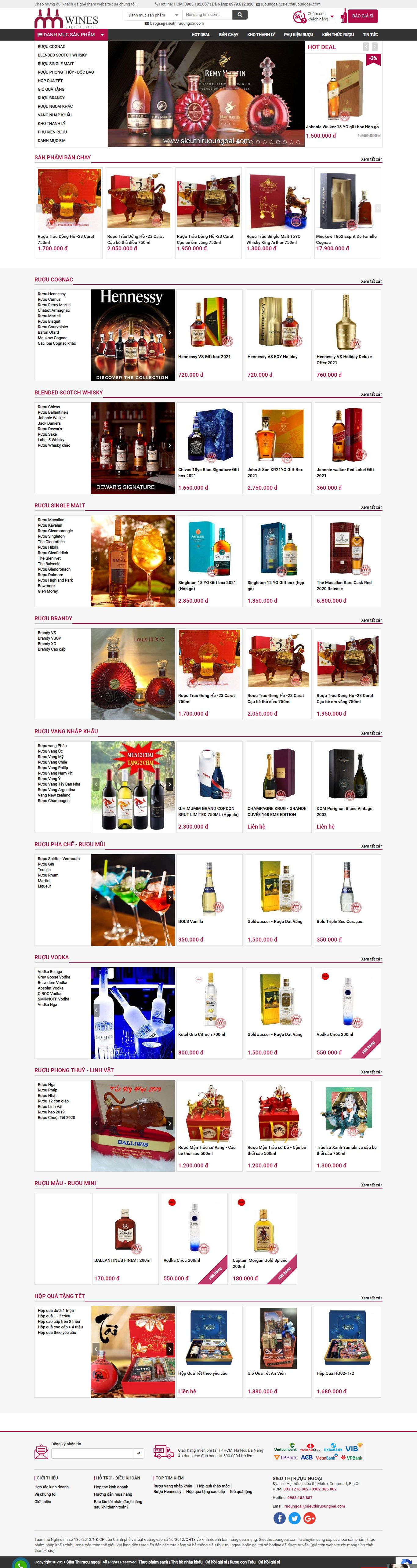 Thiết kế Website web skyvietnam - wwwsieuthiruoungoaicom