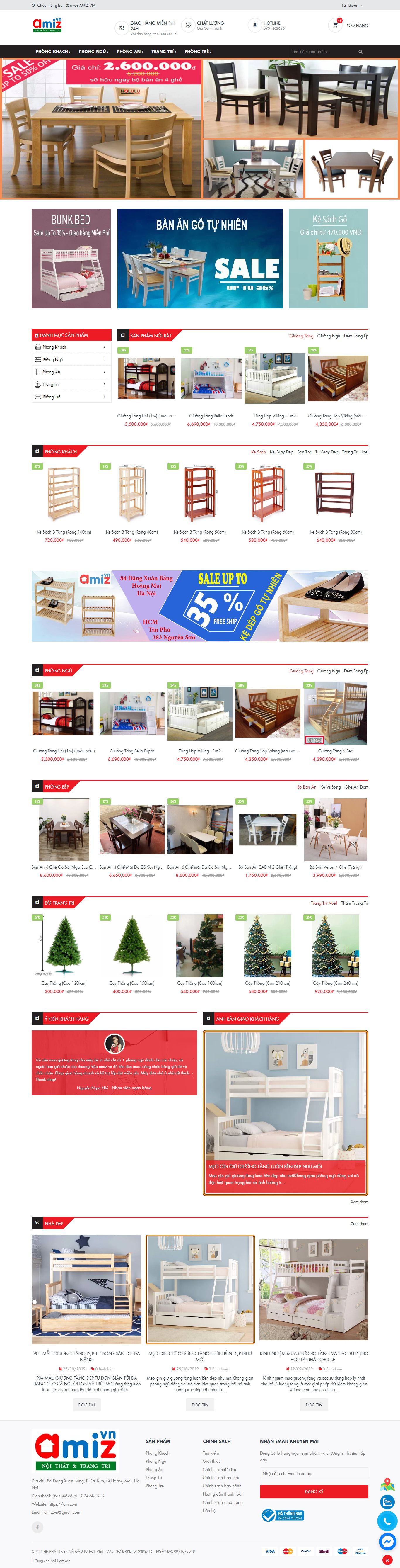 Thiết kế Website web adcvietnam - amizvn