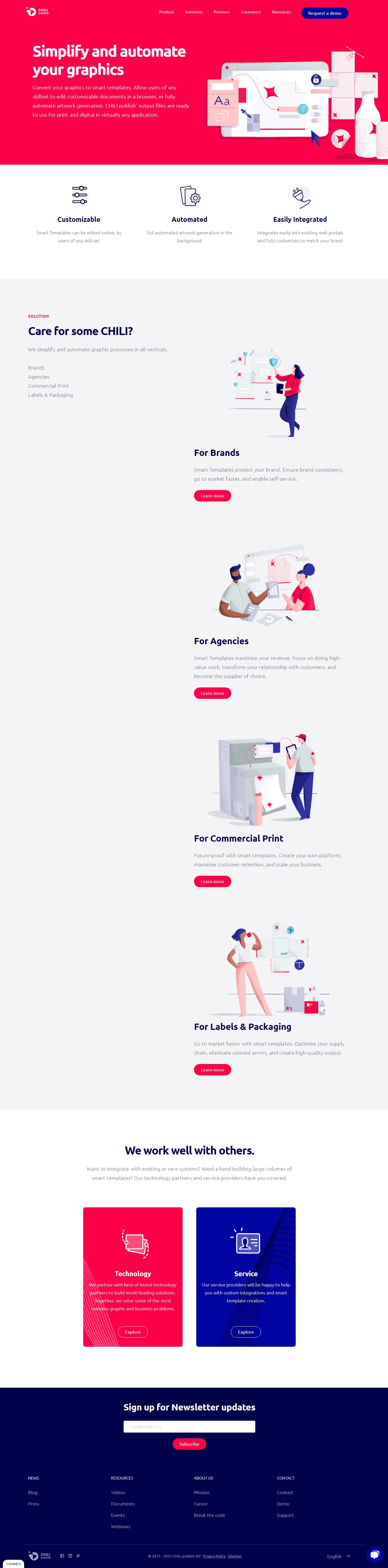 Thiết kế Website web chili - wwwchili-publishcom